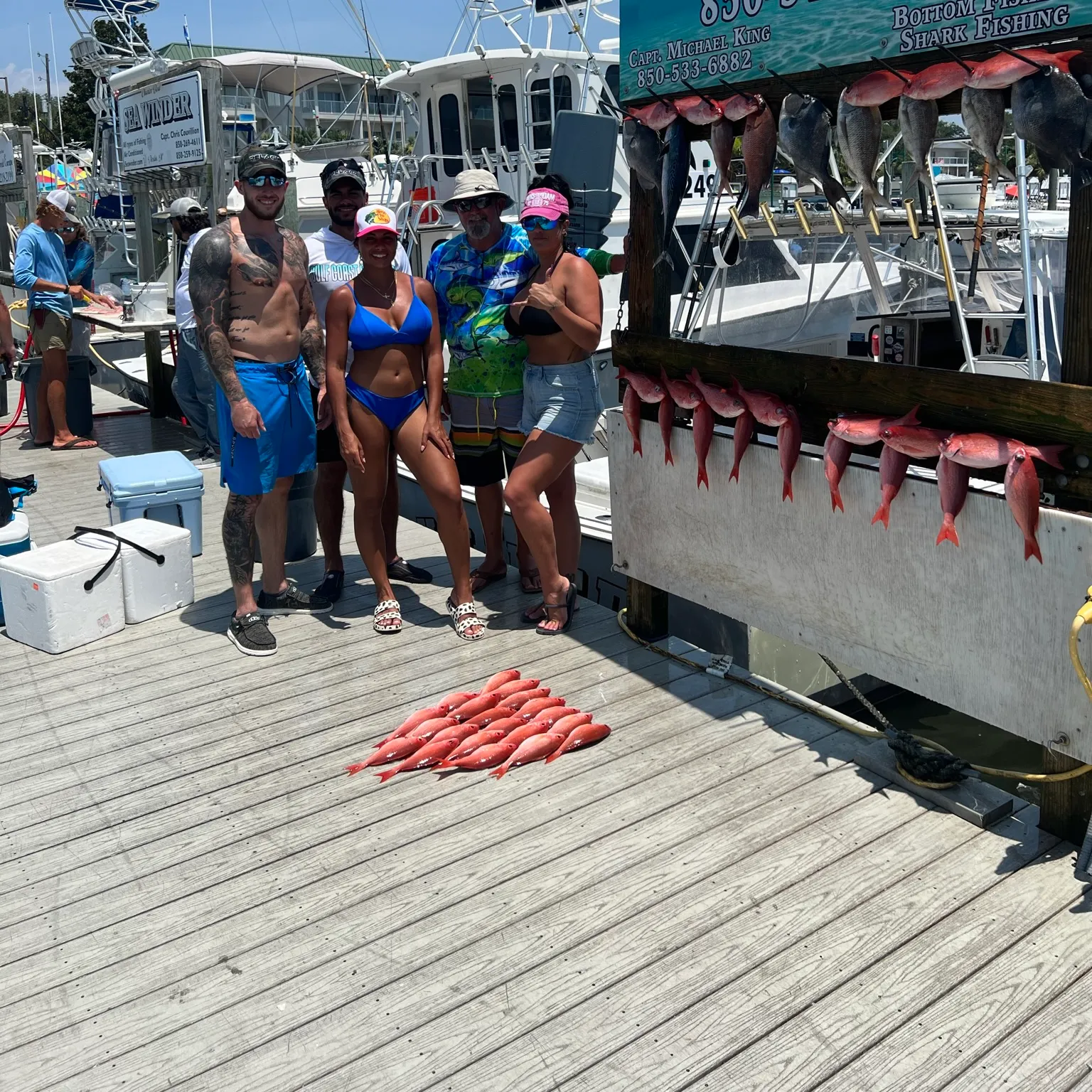 recently logged catches