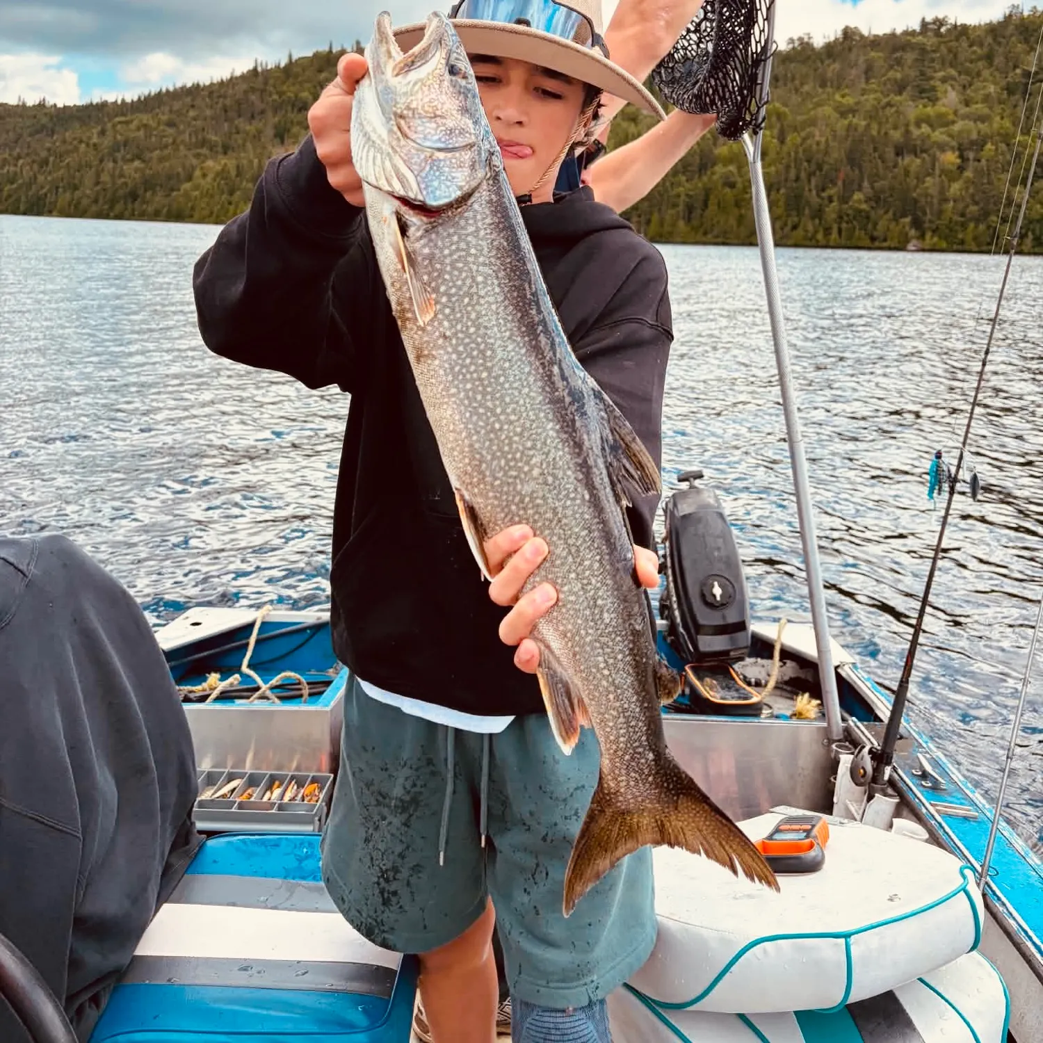Lake char caught on Fishbrain