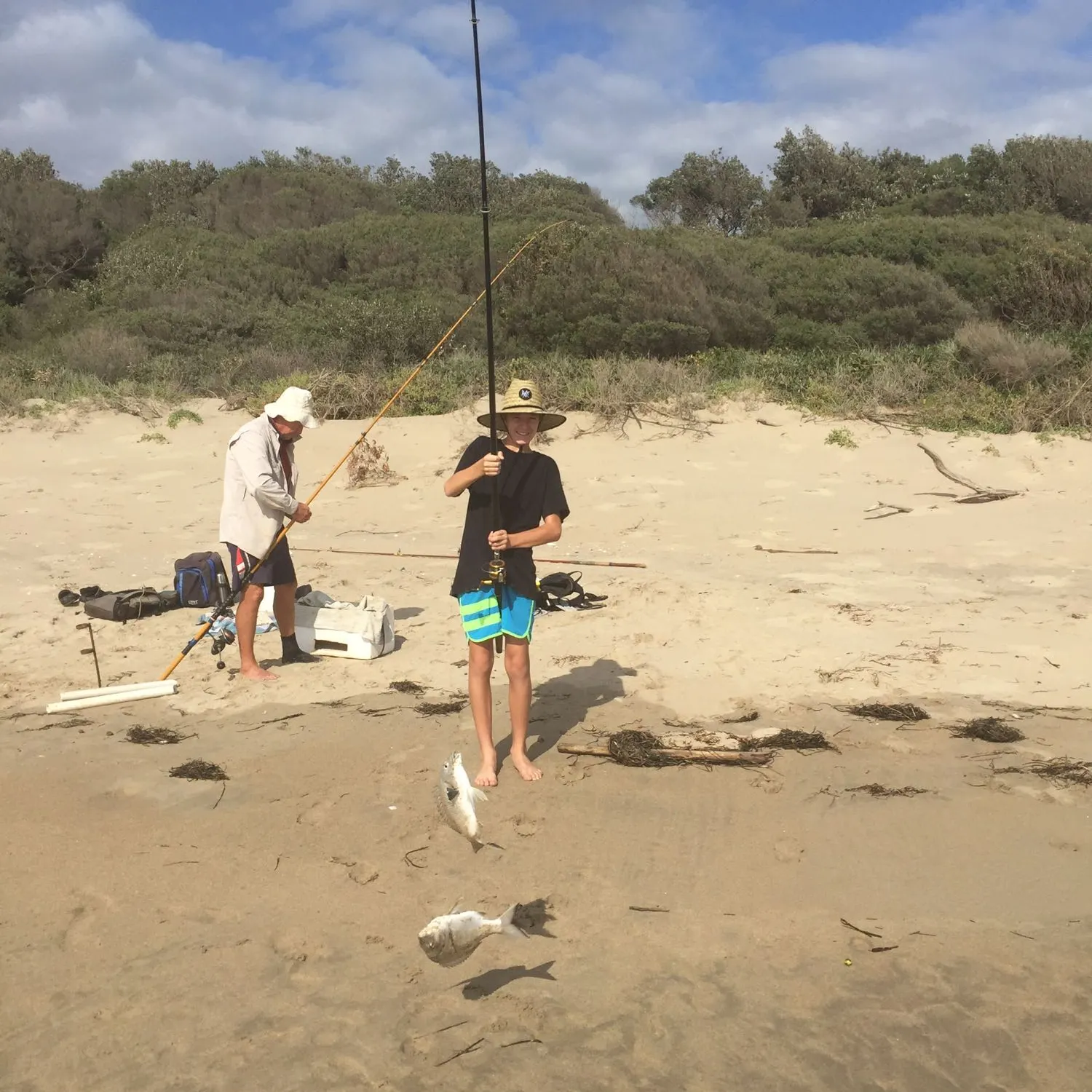 recently logged catches