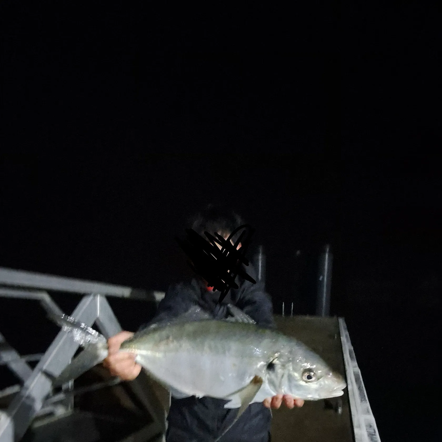 White trevally caught on Fishbrain