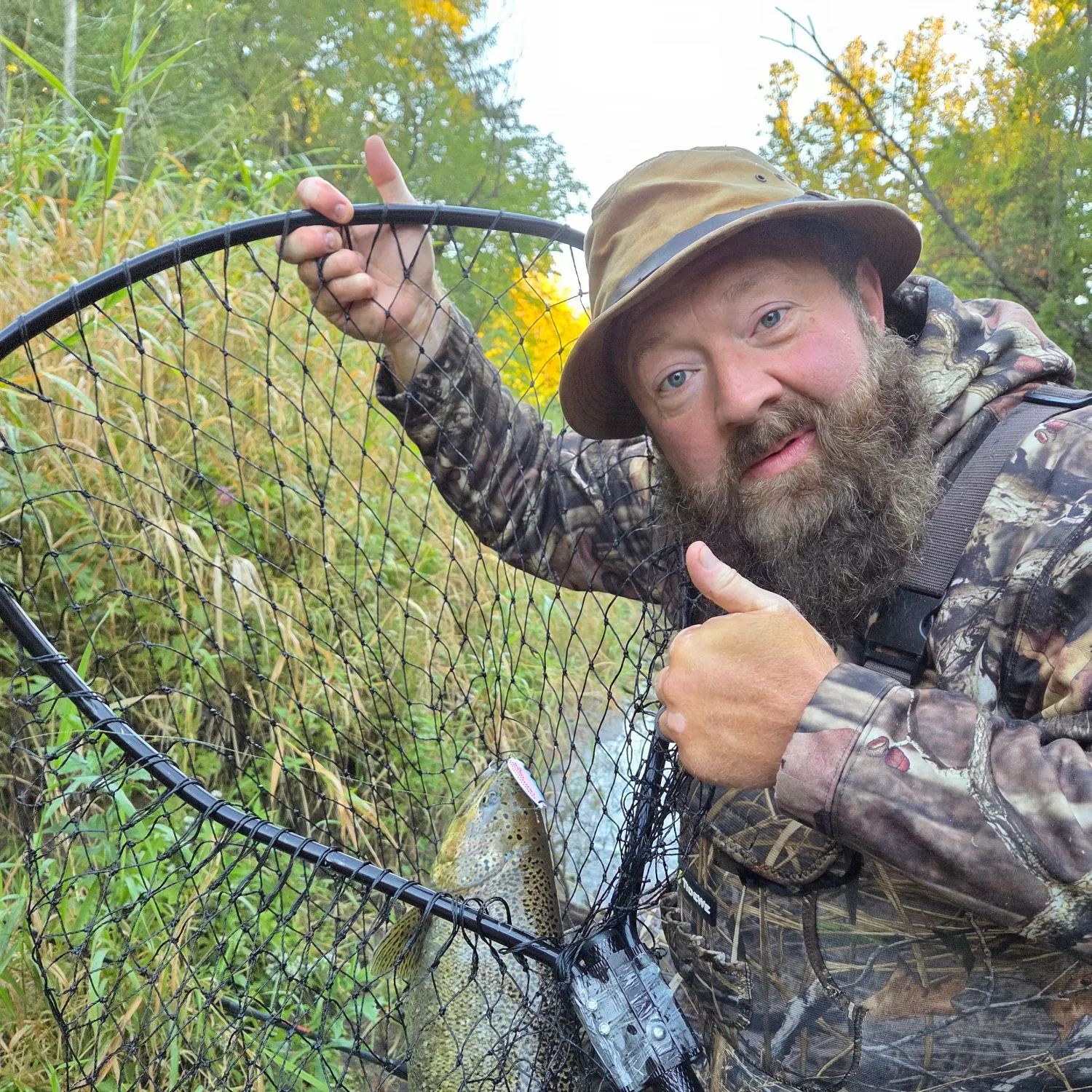 Chinook salmon caught on Fishbrain