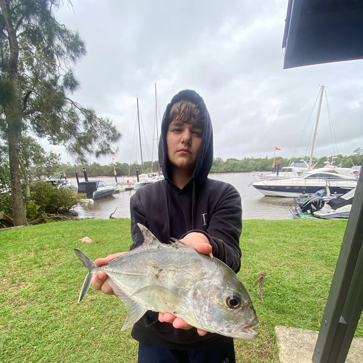 Giant trevally caught on Fishbrain