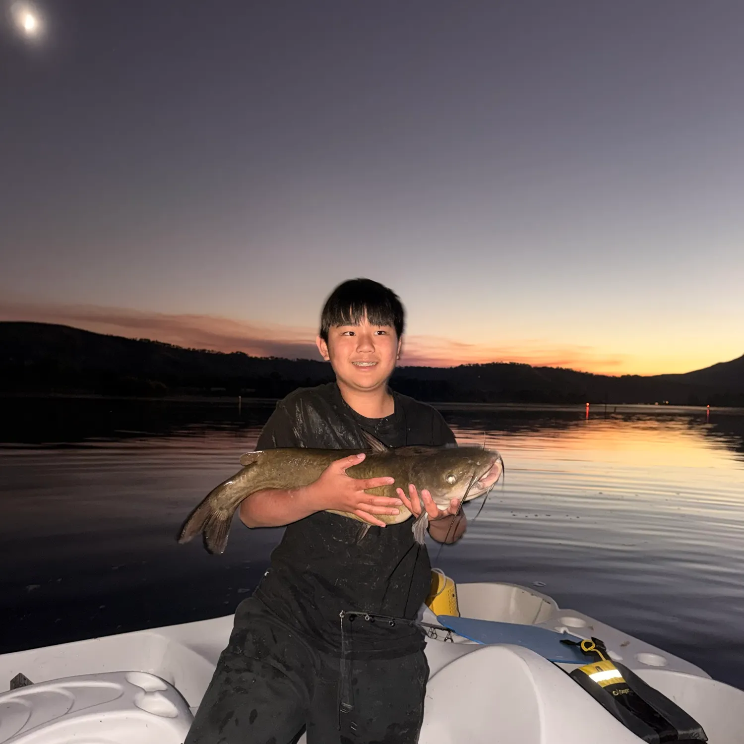 Channel catfish caught on Fishbrain