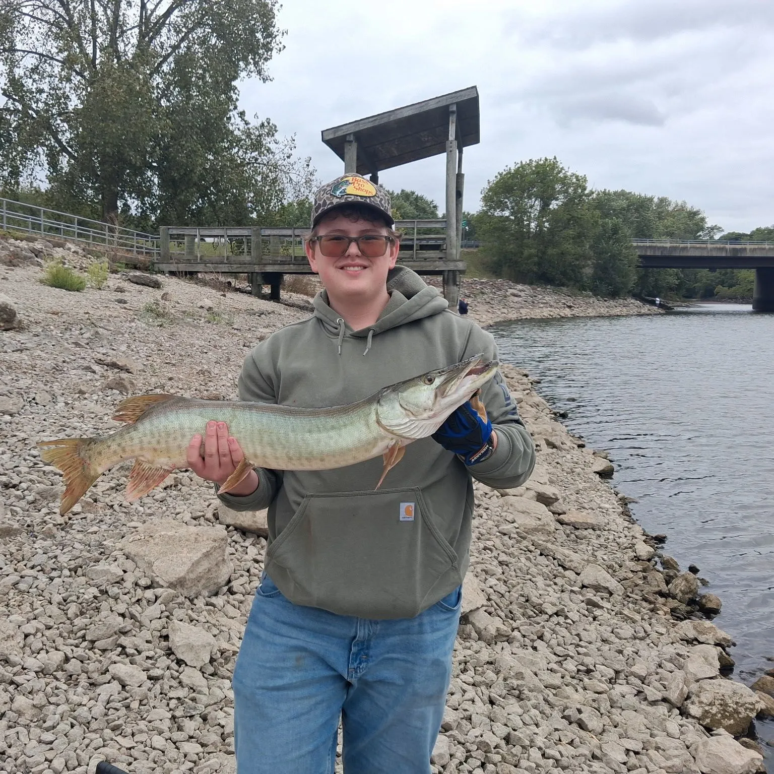 Muskie caught on Fishbrain