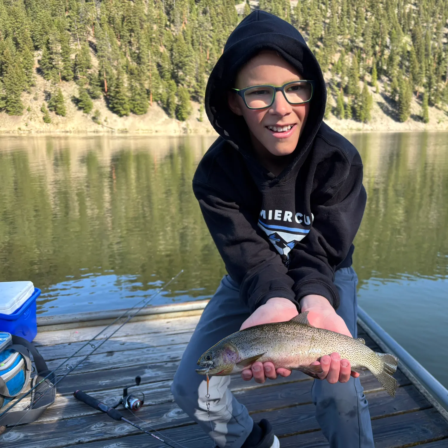 Cutthroat trout caught on Fishbrain