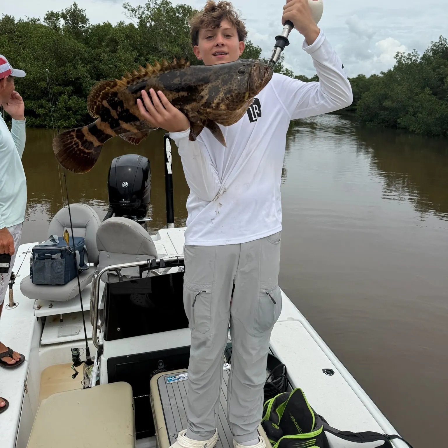Atlantic goliath grouper caught on Fishbrain