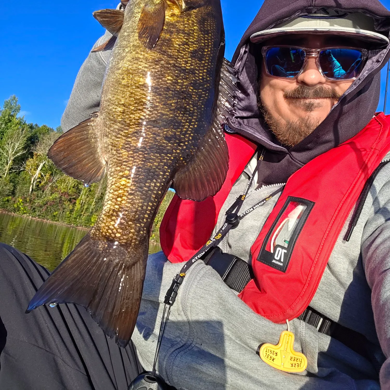 Smallmouth bass caught on Fishbrain