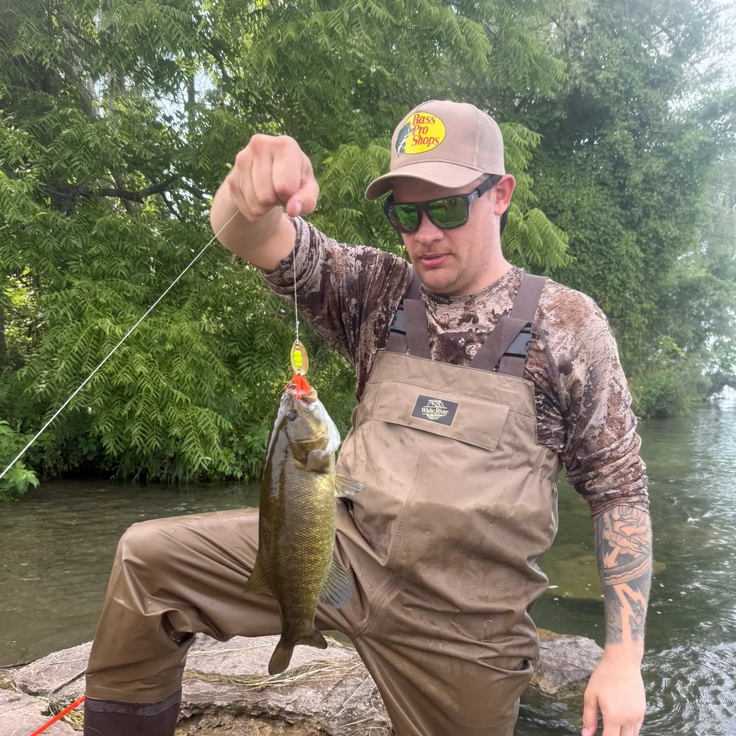 recently logged catches