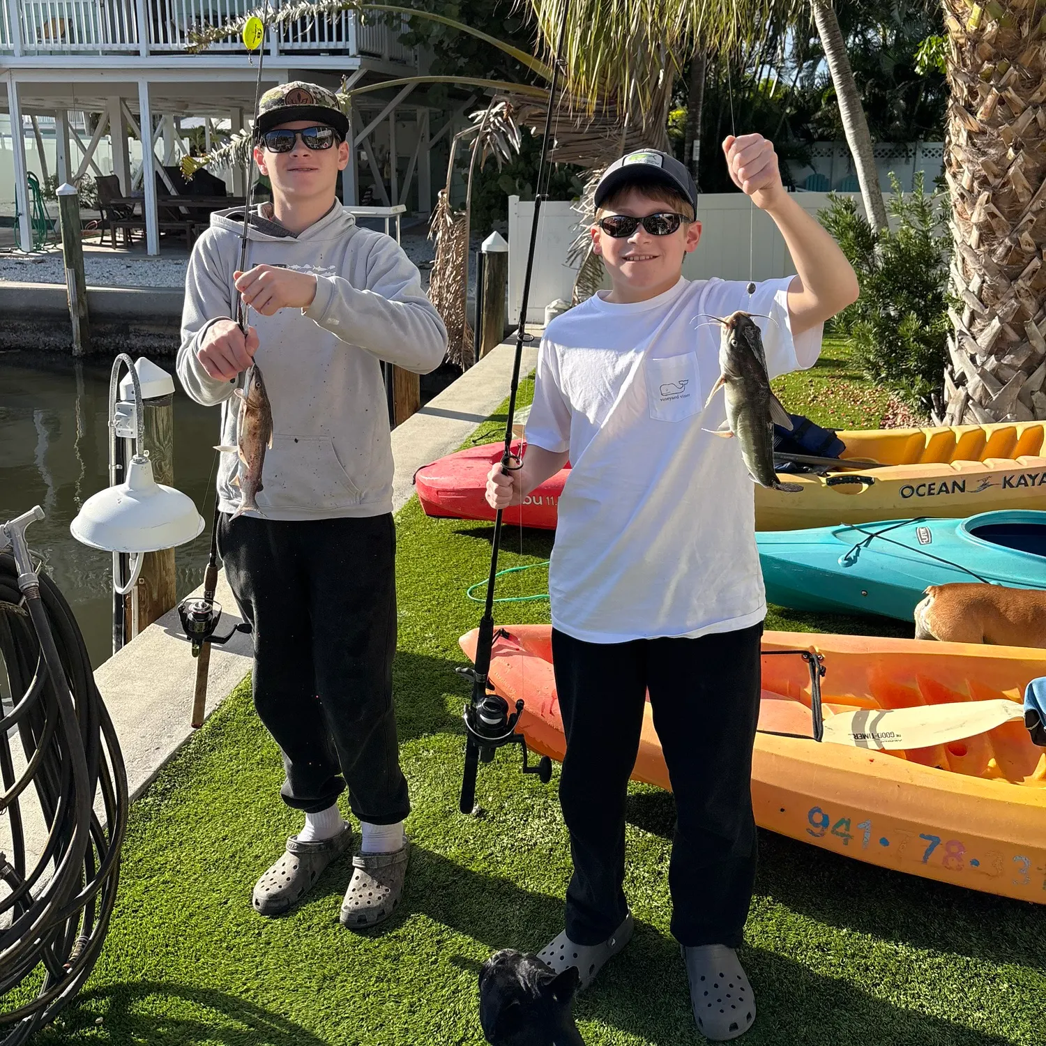 recently logged catches