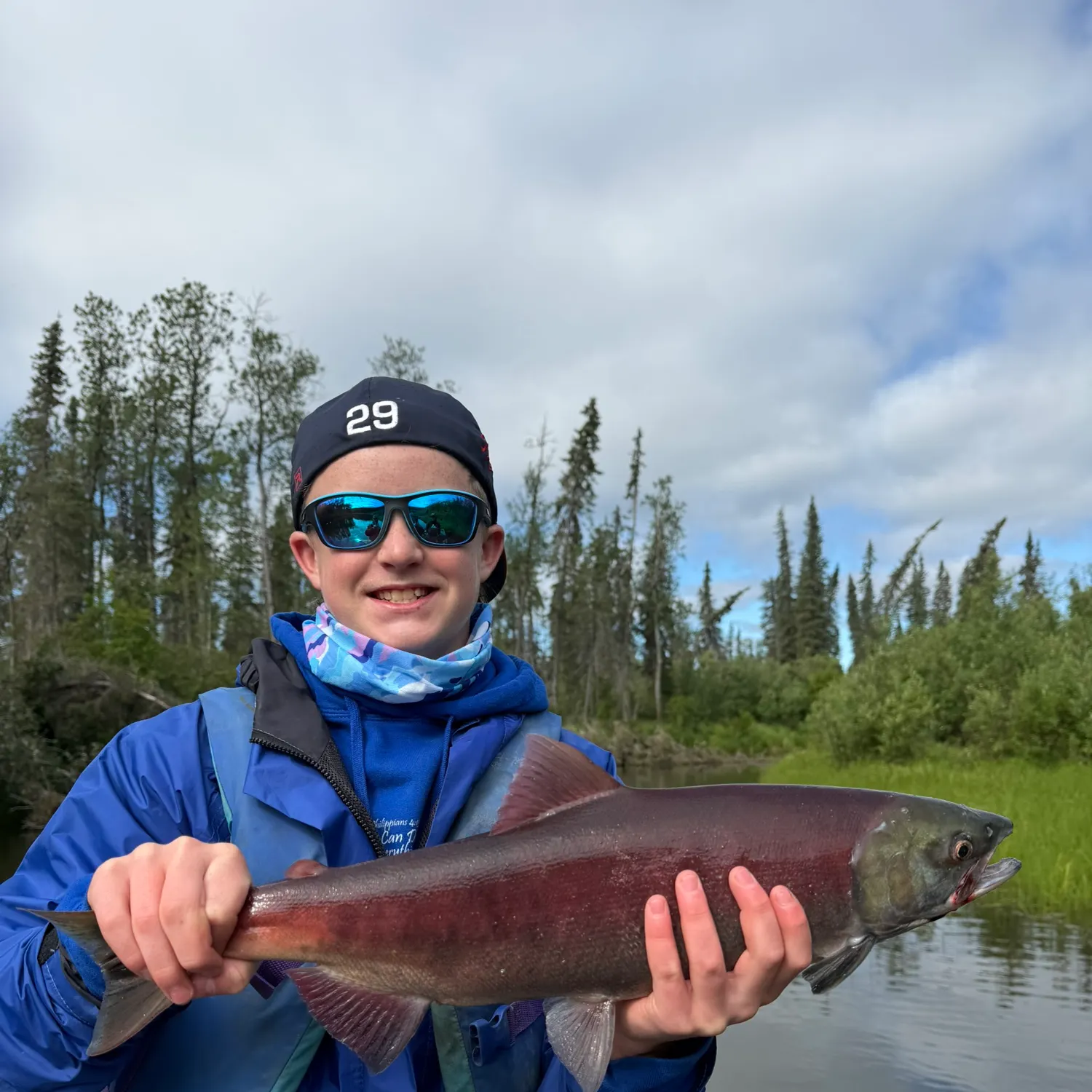 Sockeye salmon caught on Fishbrain
