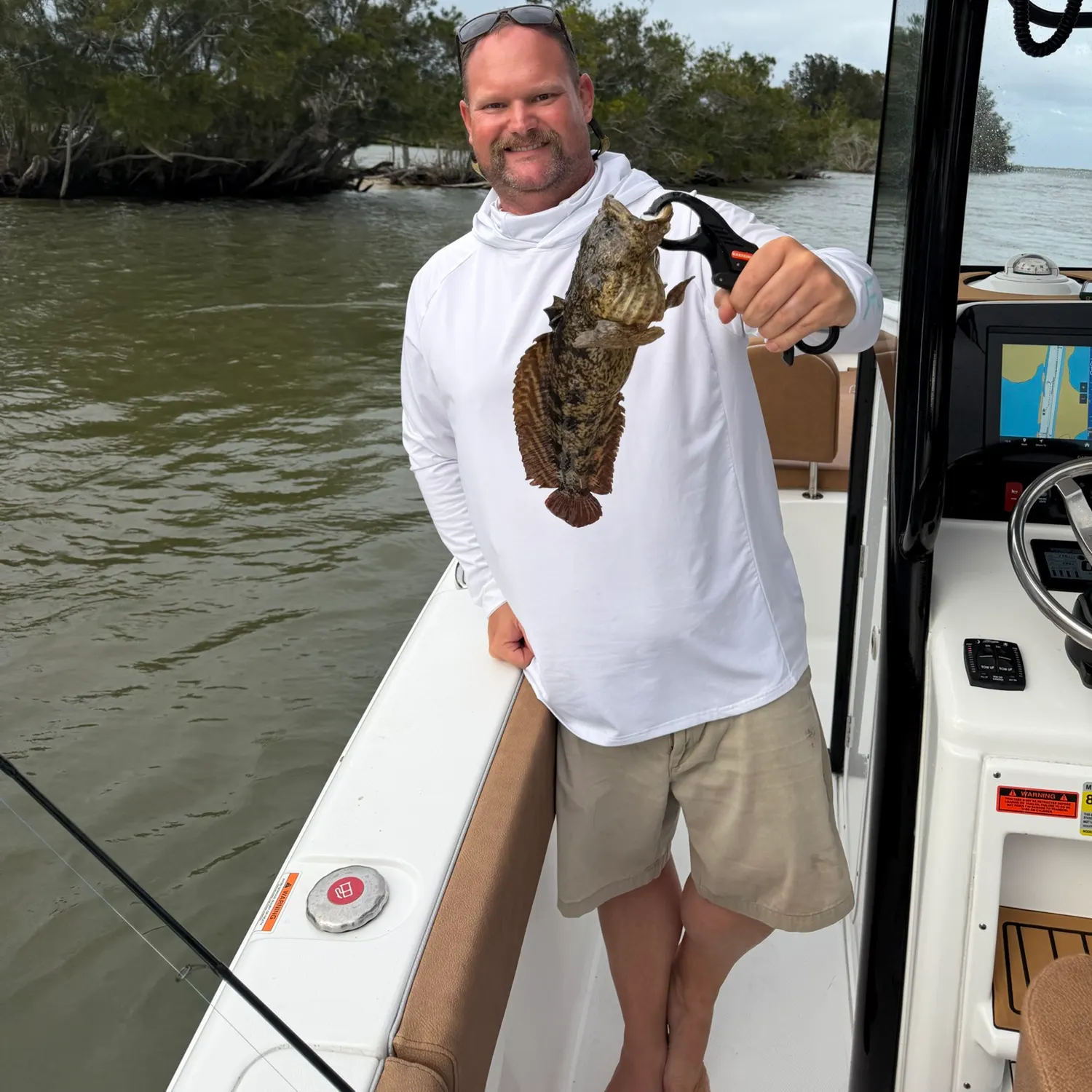 The most recent Oyster toadfish catches on Fishbrain