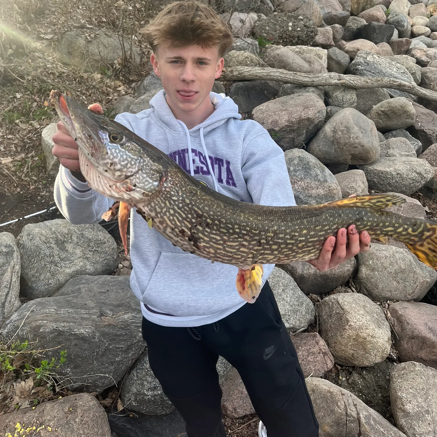recently logged catches