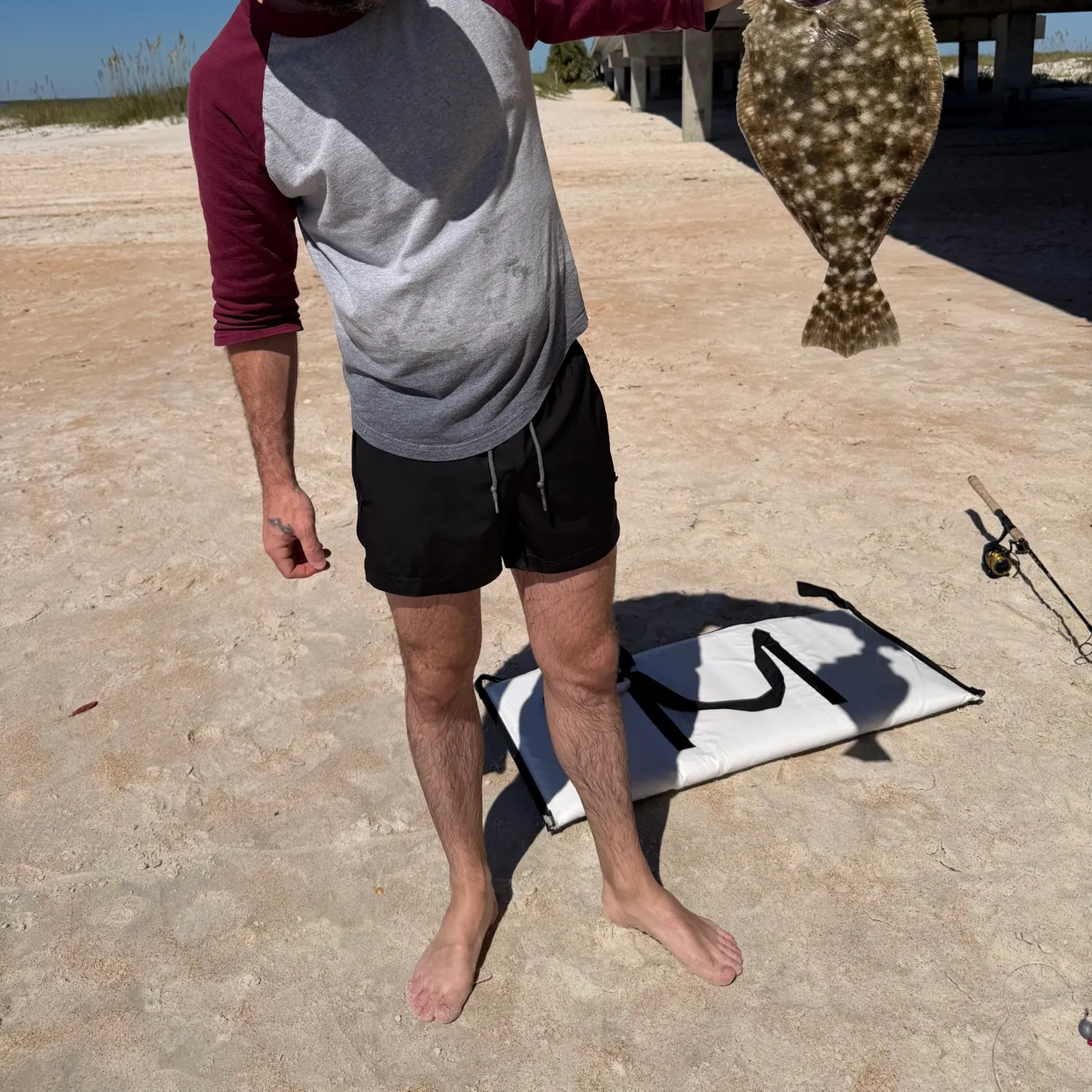Southern flounder caught on Fishbrain