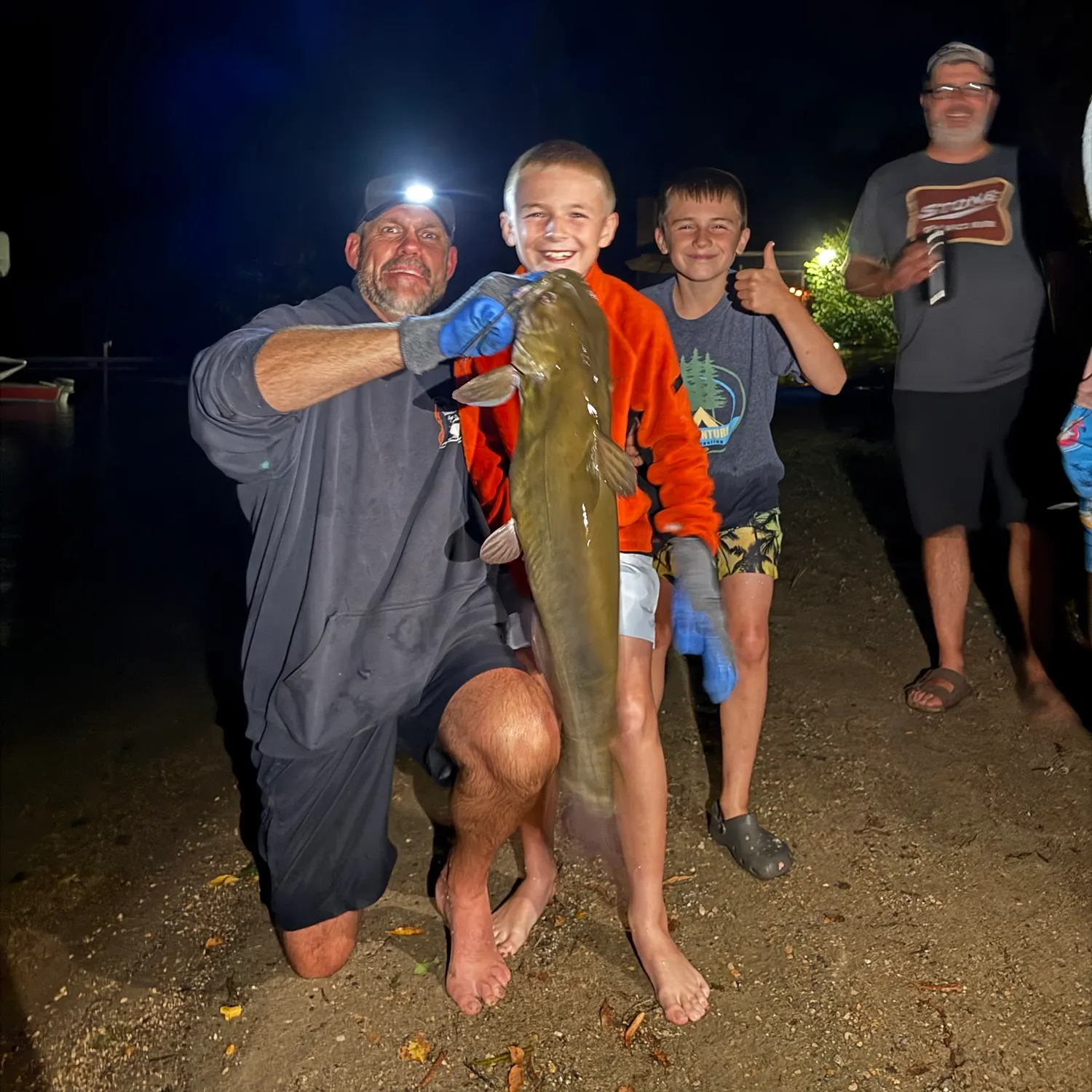 Channel catfish caught on Fishbrain
