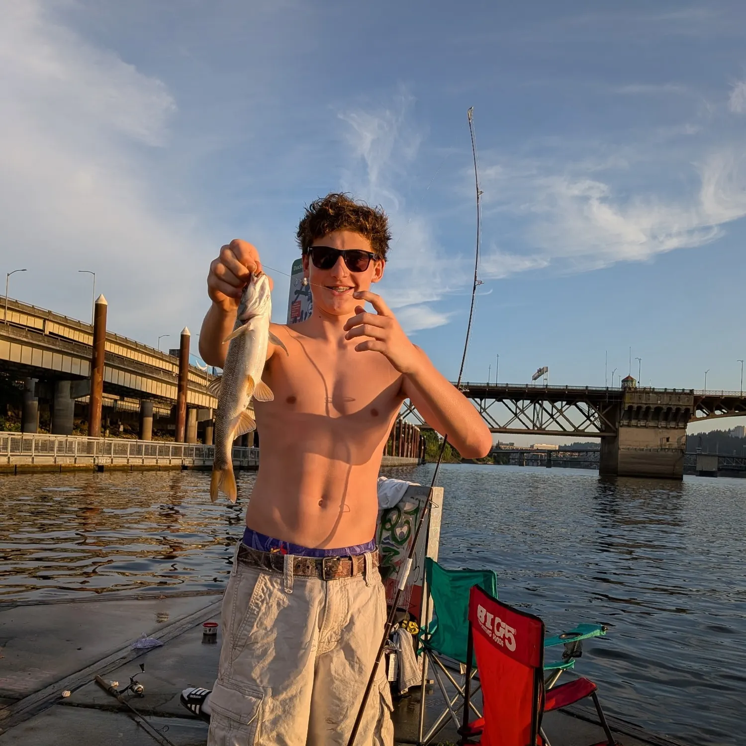 recently logged catches