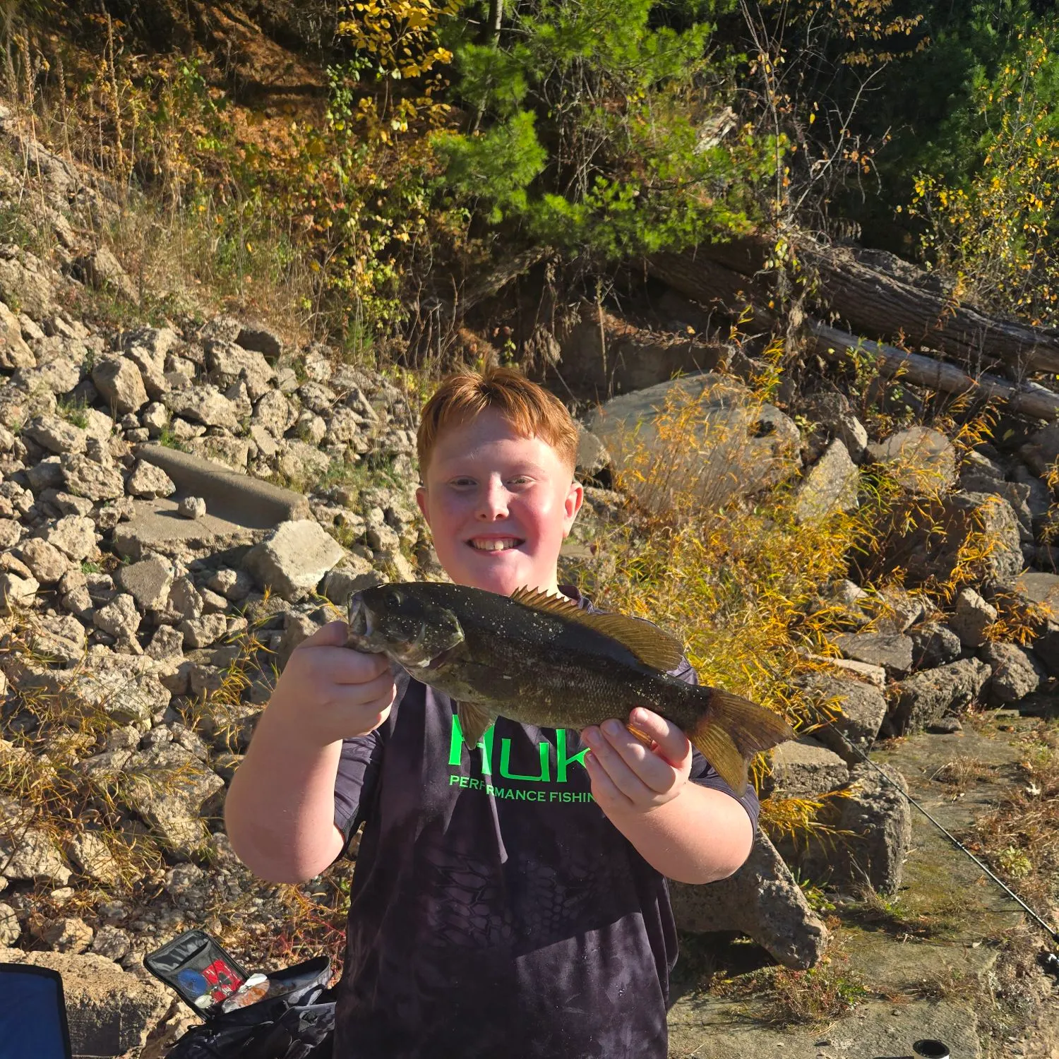 Smallmouth bass caught on Fishbrain