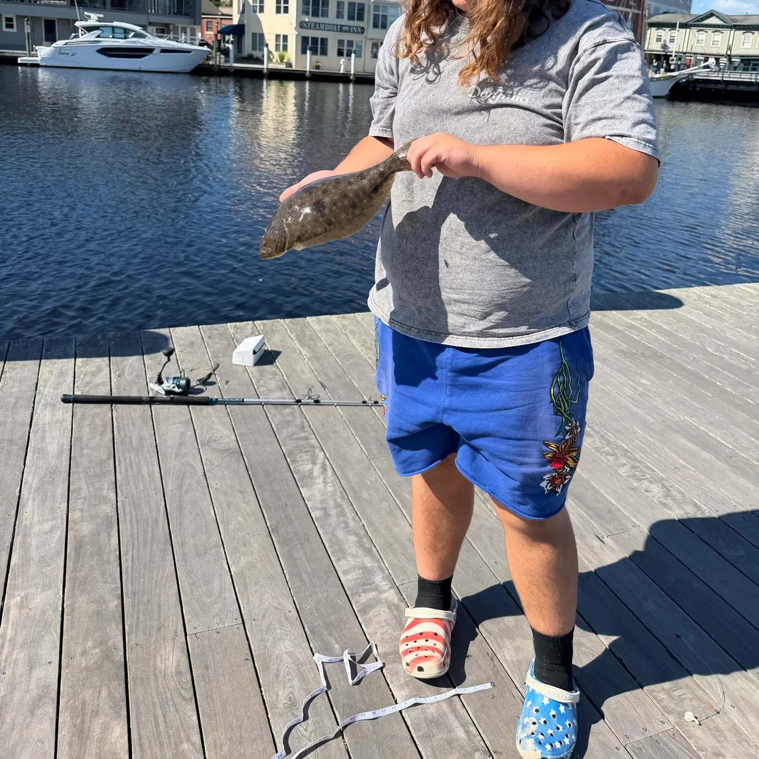 Summer flounder caught on Fishbrain