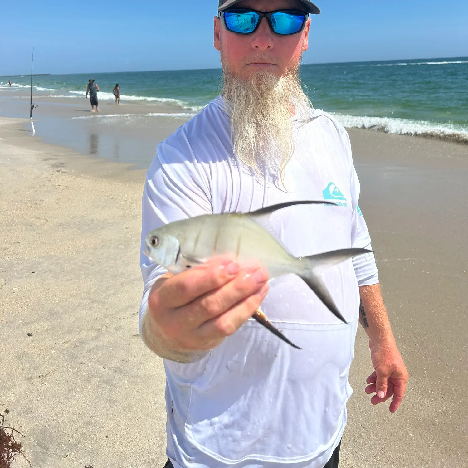 Palometa caught on Fishbrain