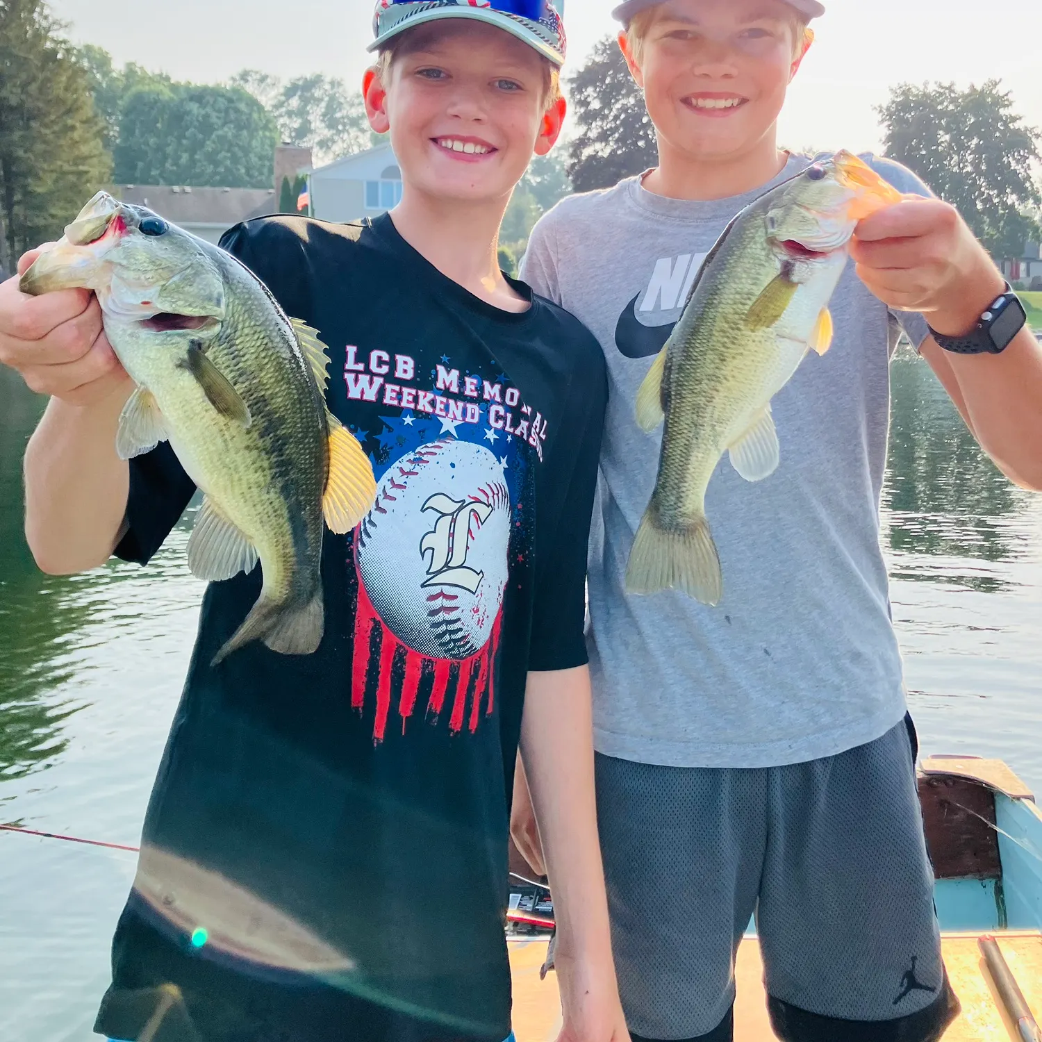 recently logged catches