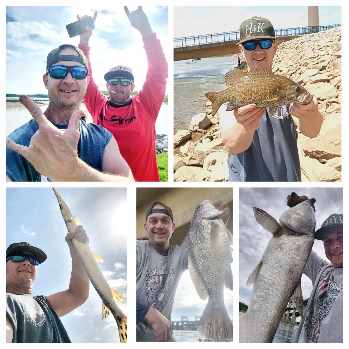 recently logged catches