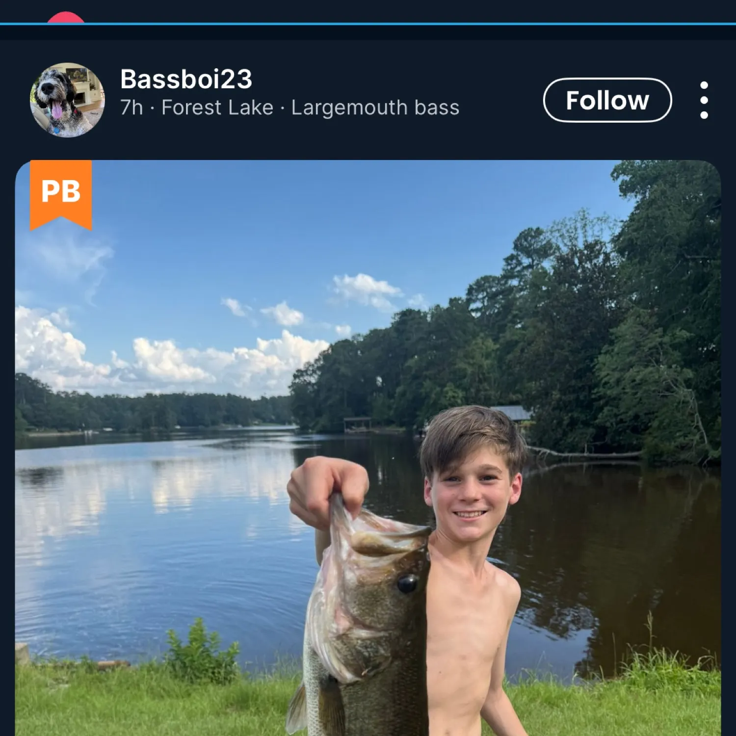 recently logged catches