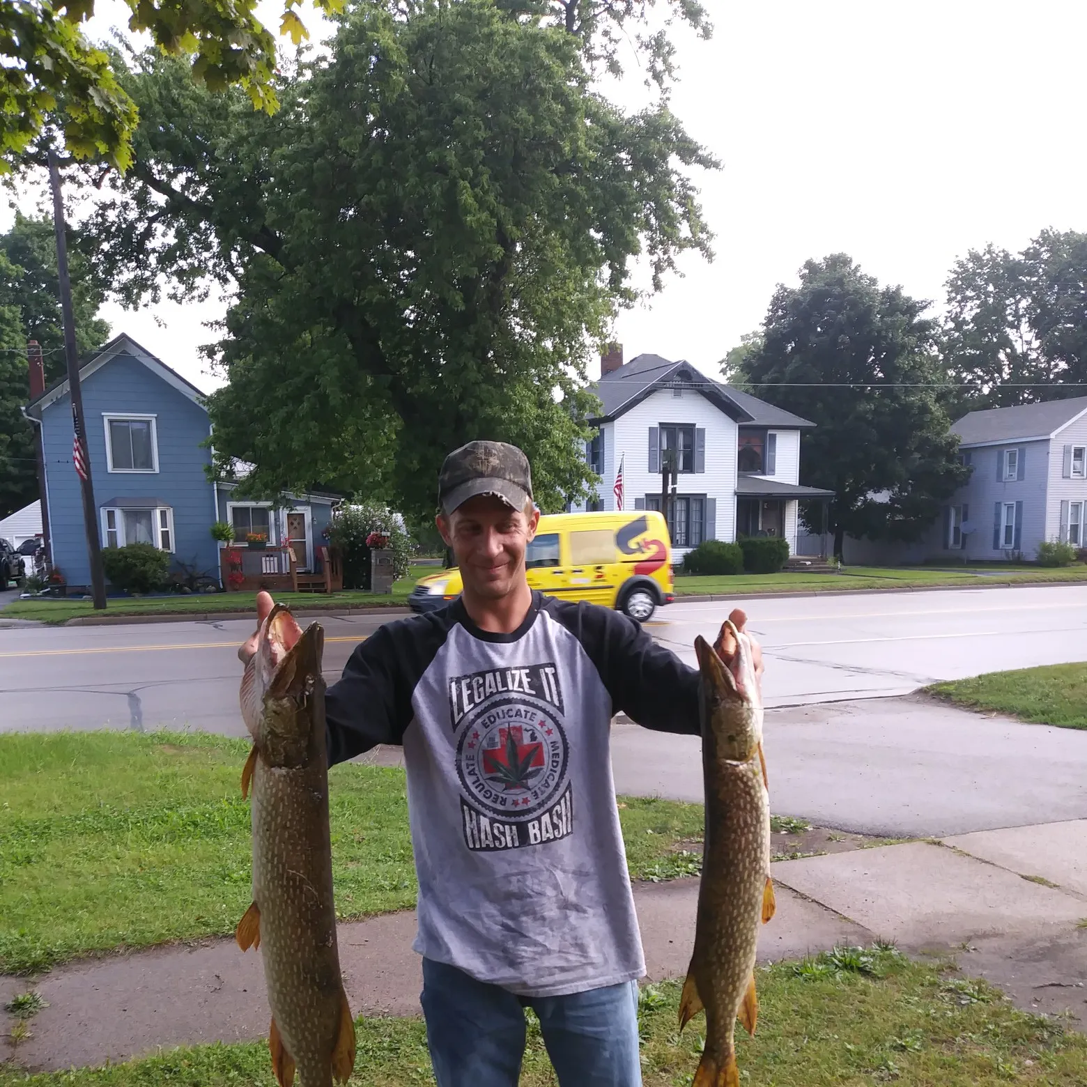 recently logged catches