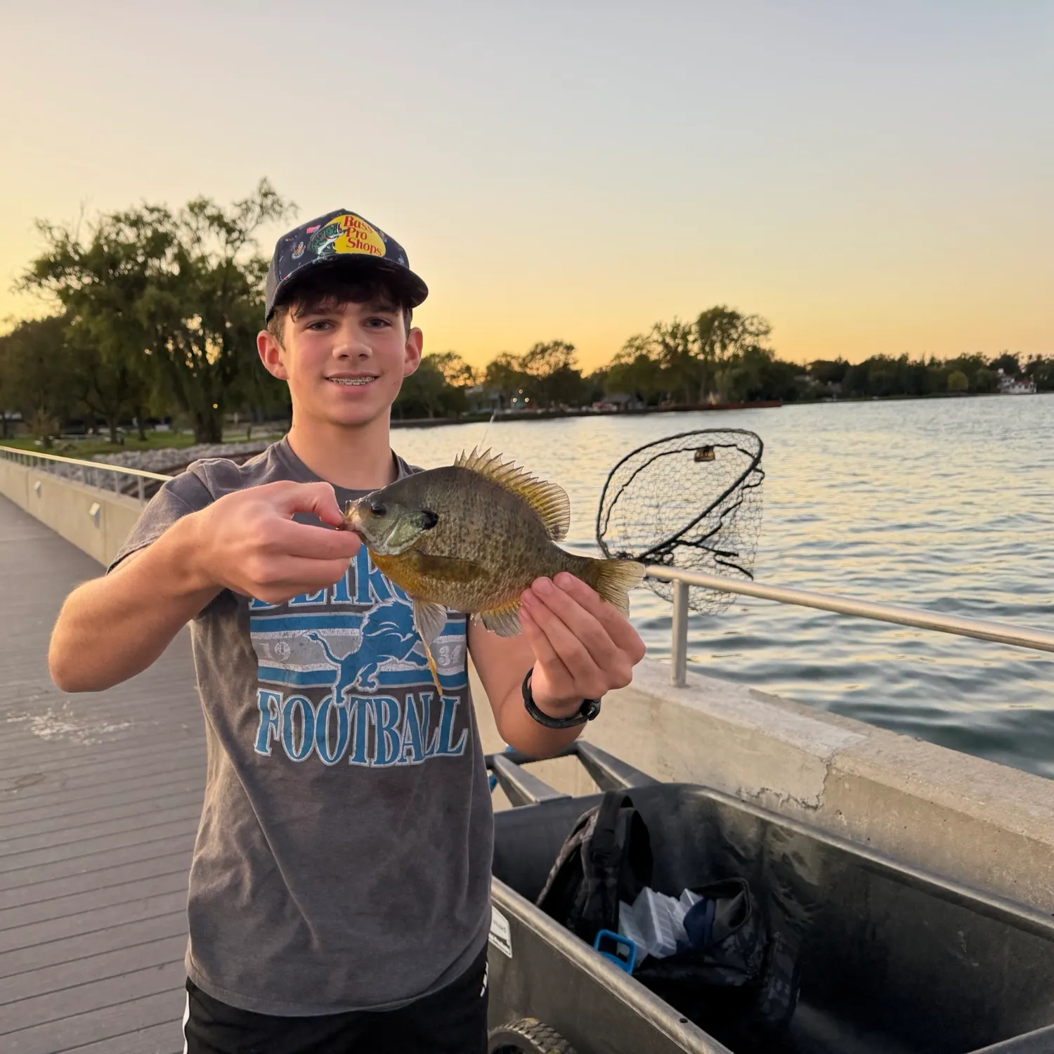 Bluegill caught on Fishbrain