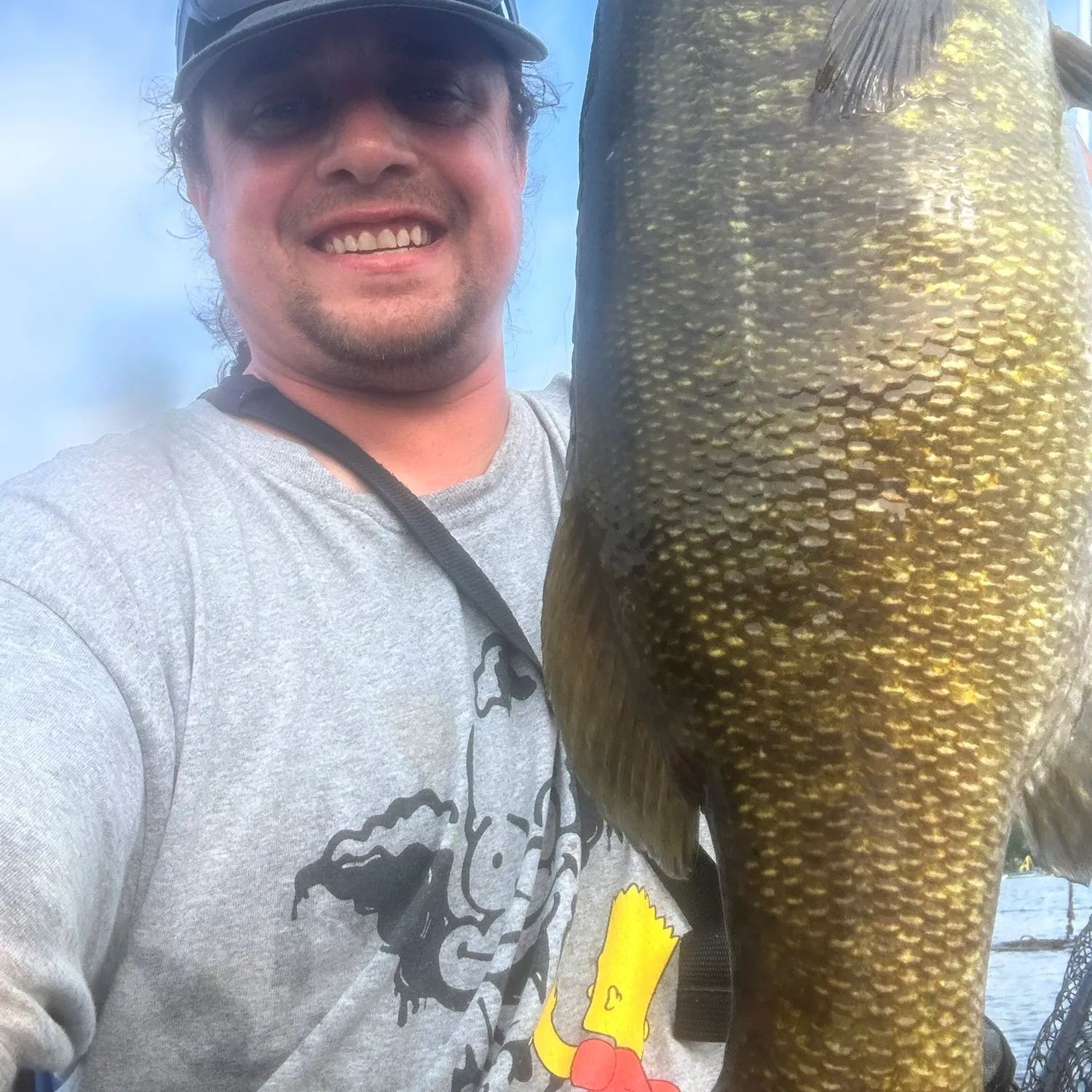 Smallmouth bass caught on Fishbrain