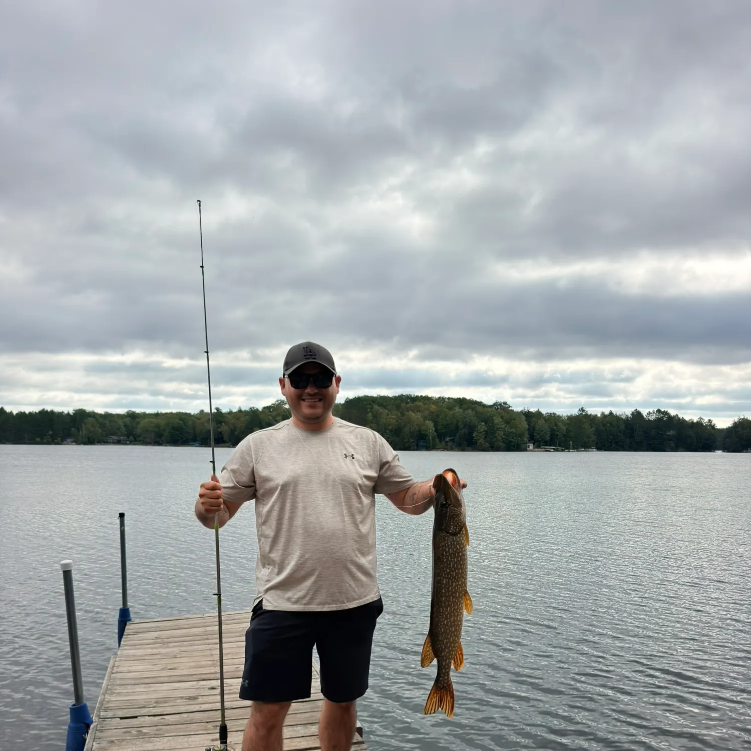 Northern pike caught on Fishbrain