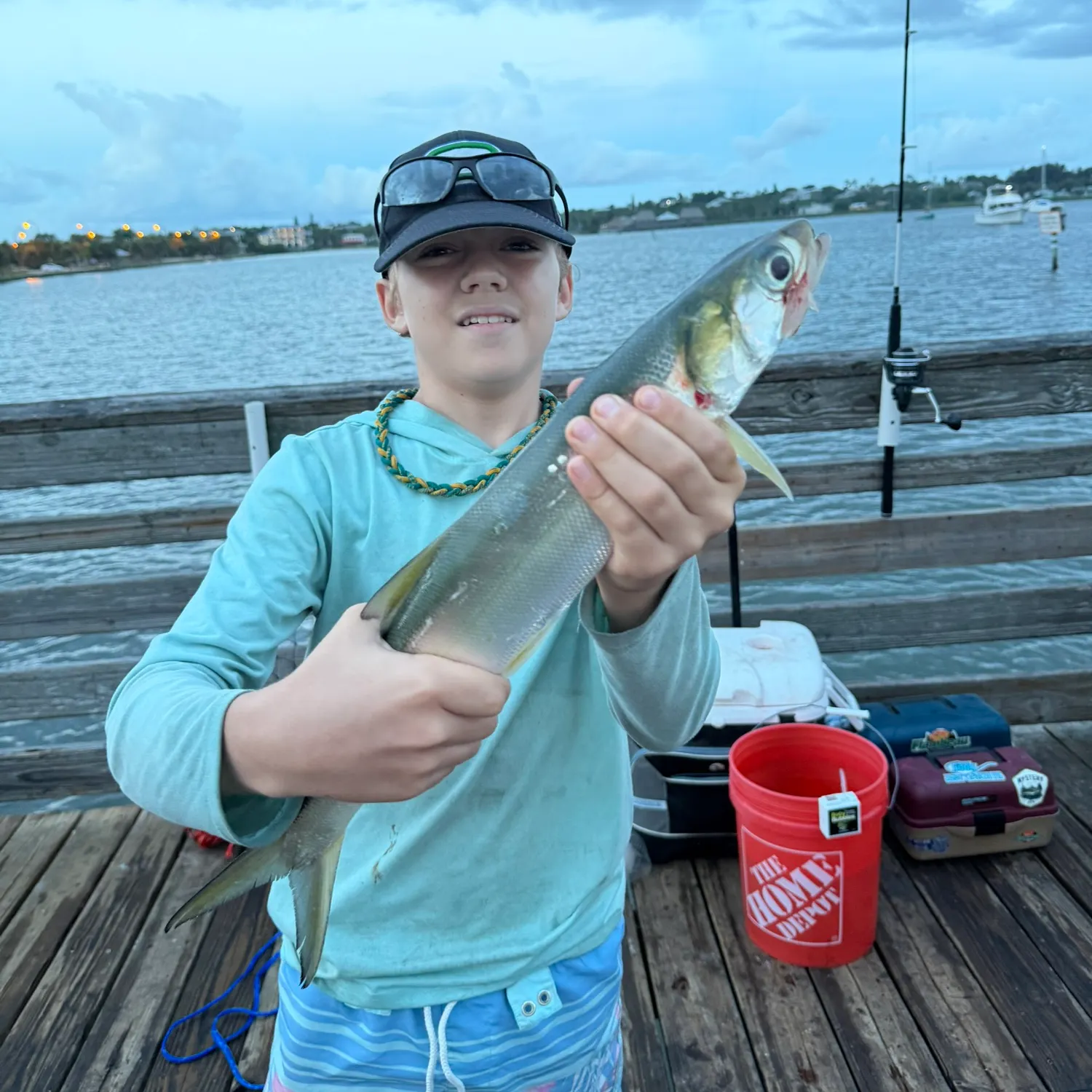 Ladyfish caught on Fishbrain