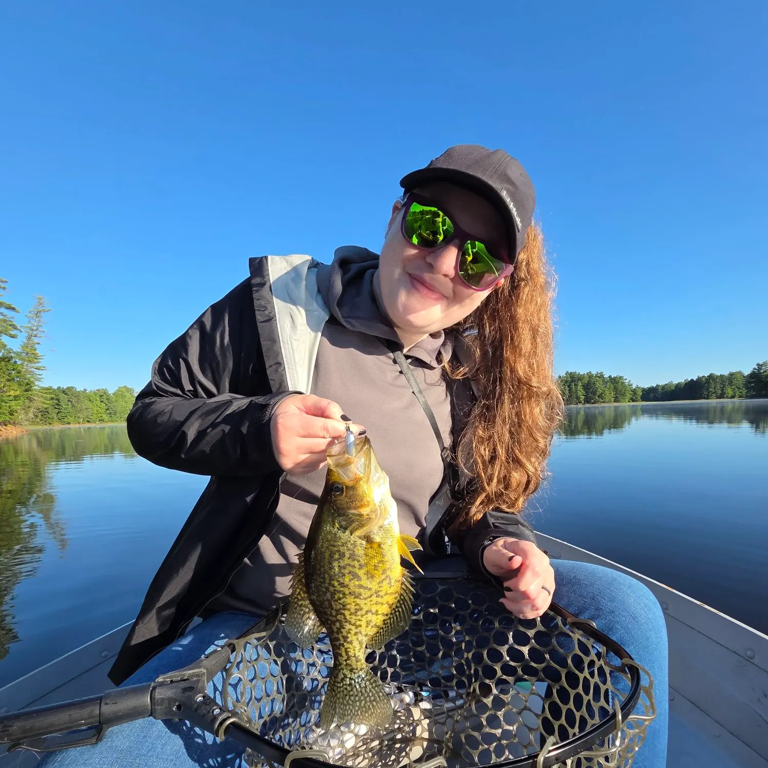 Black crappie caught on Fishbrain
