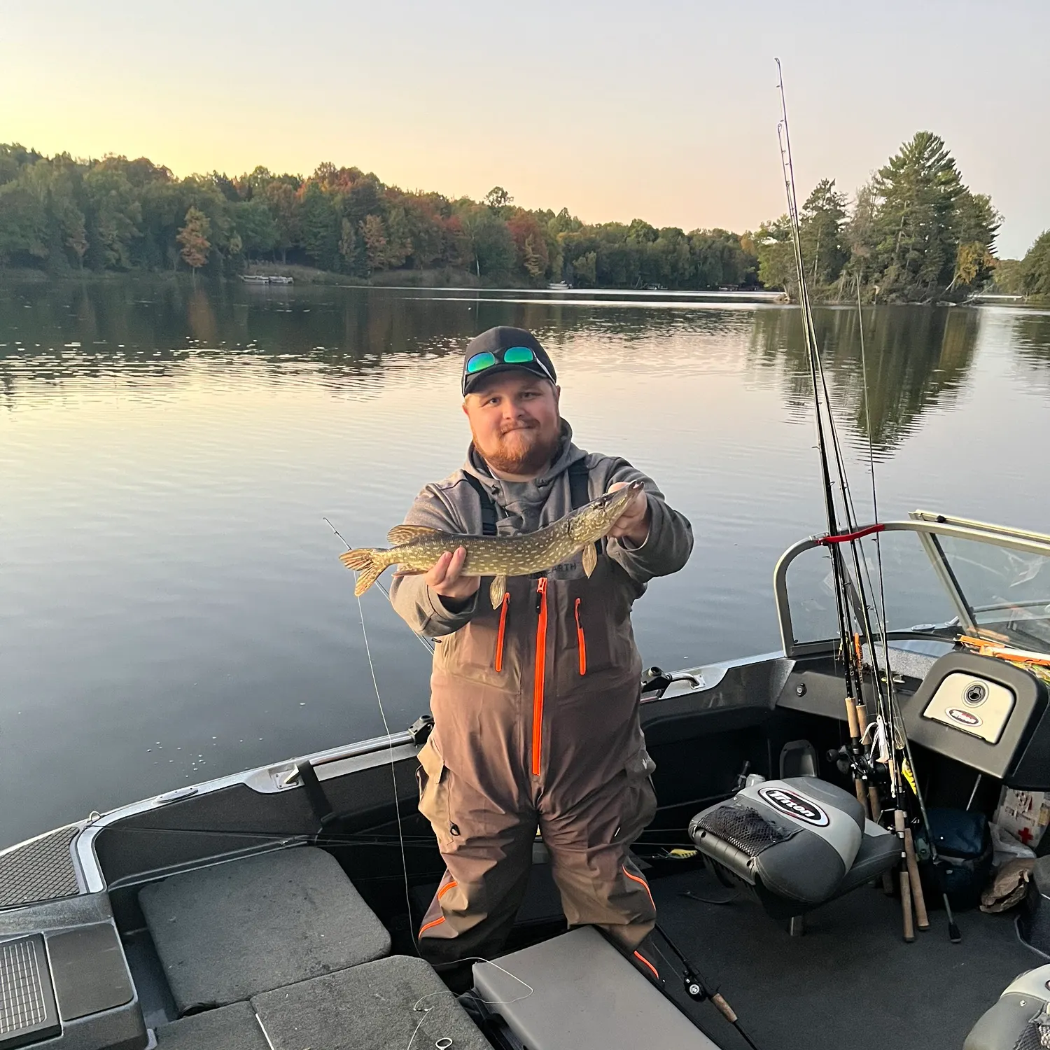 Northern pike caught on Fishbrain