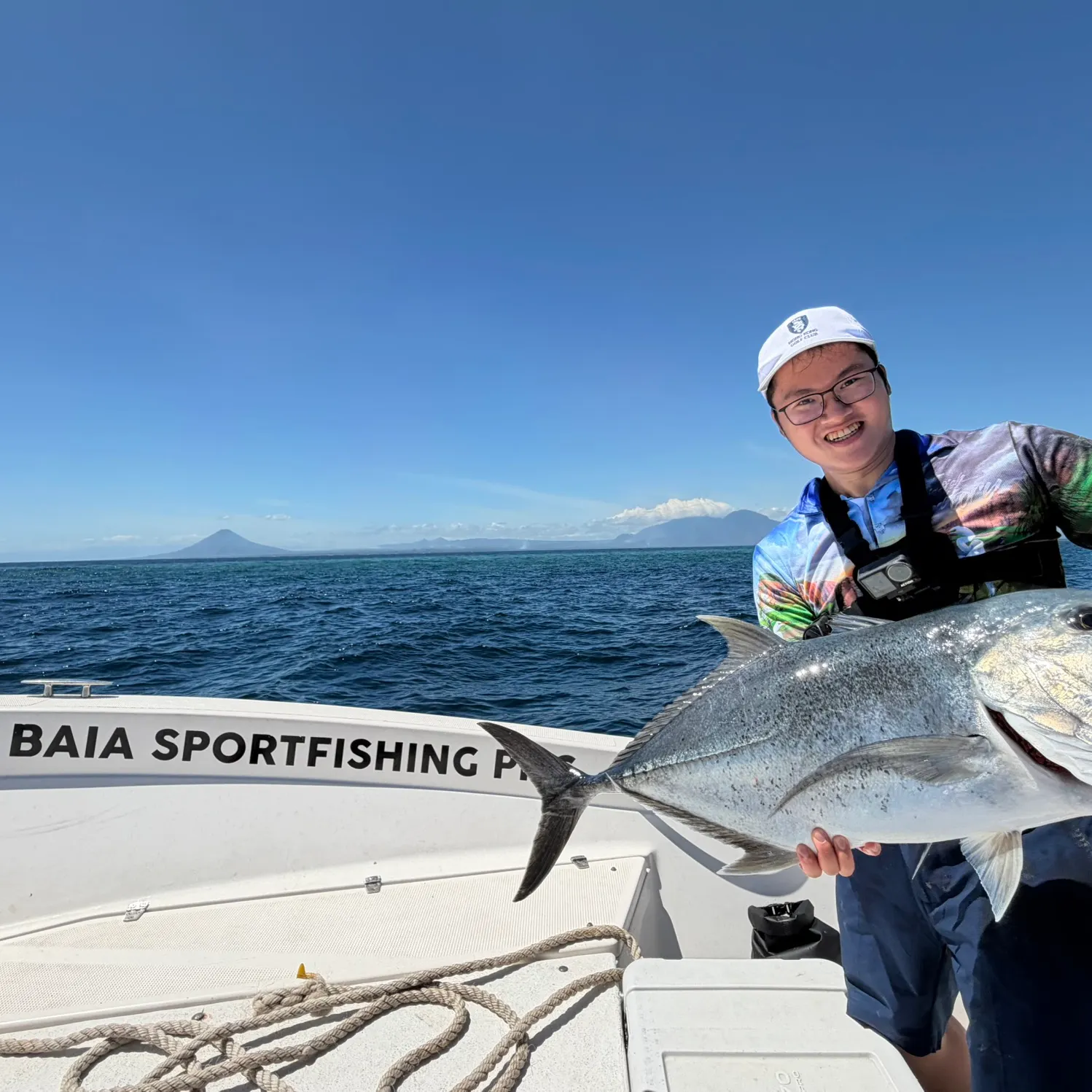 Giant trevally caught on Fishbrain