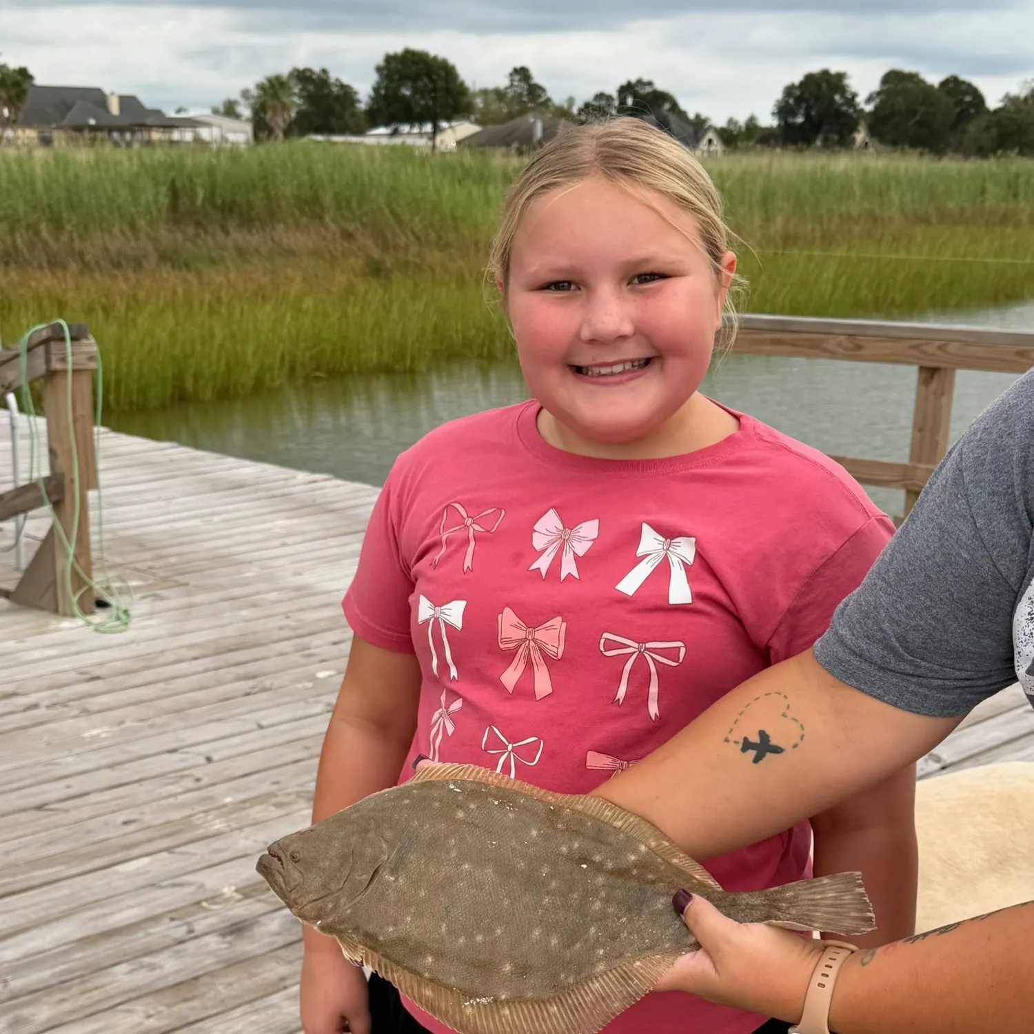 Southern flounder caught on Fishbrain