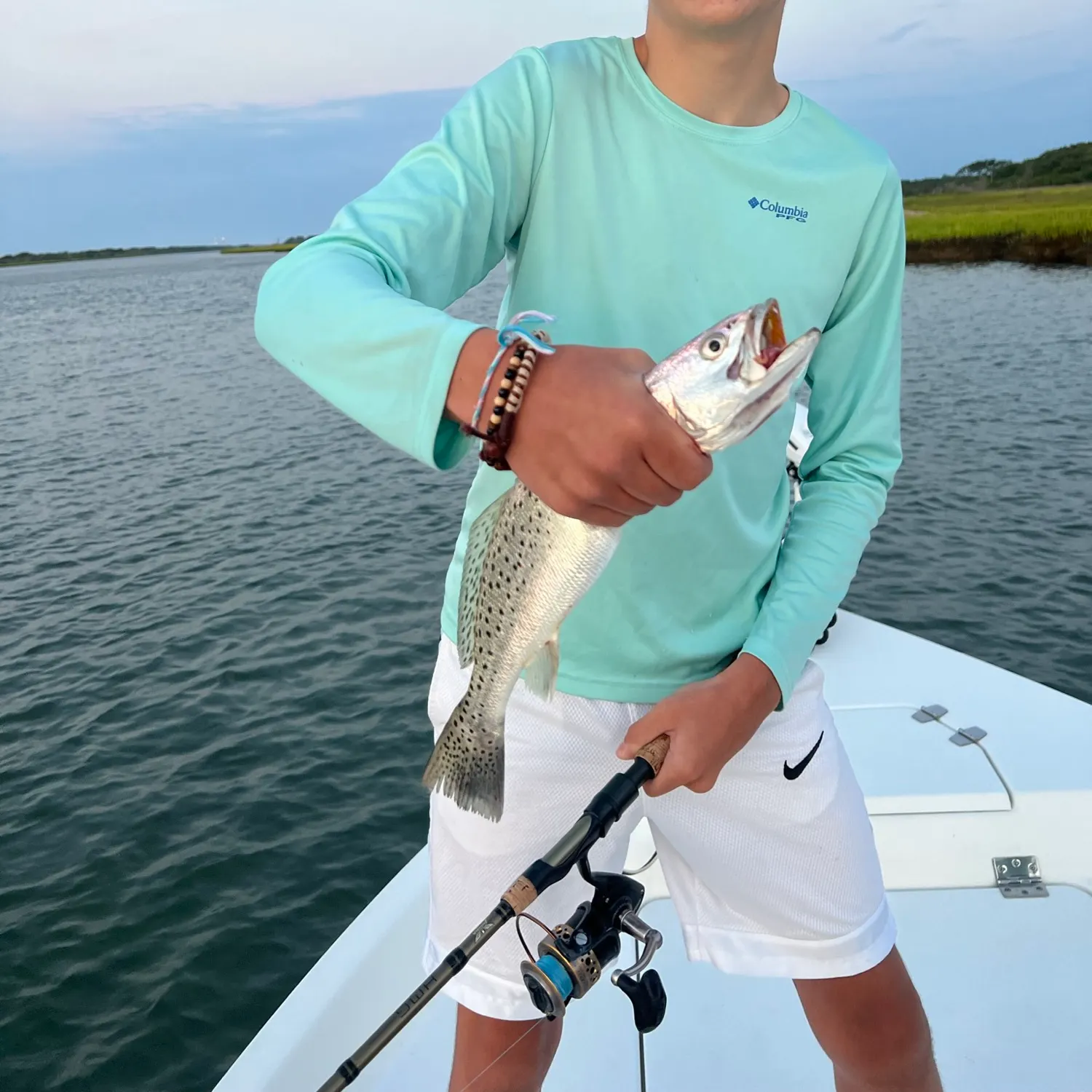 Spotted seatrout caught on Fishbrain