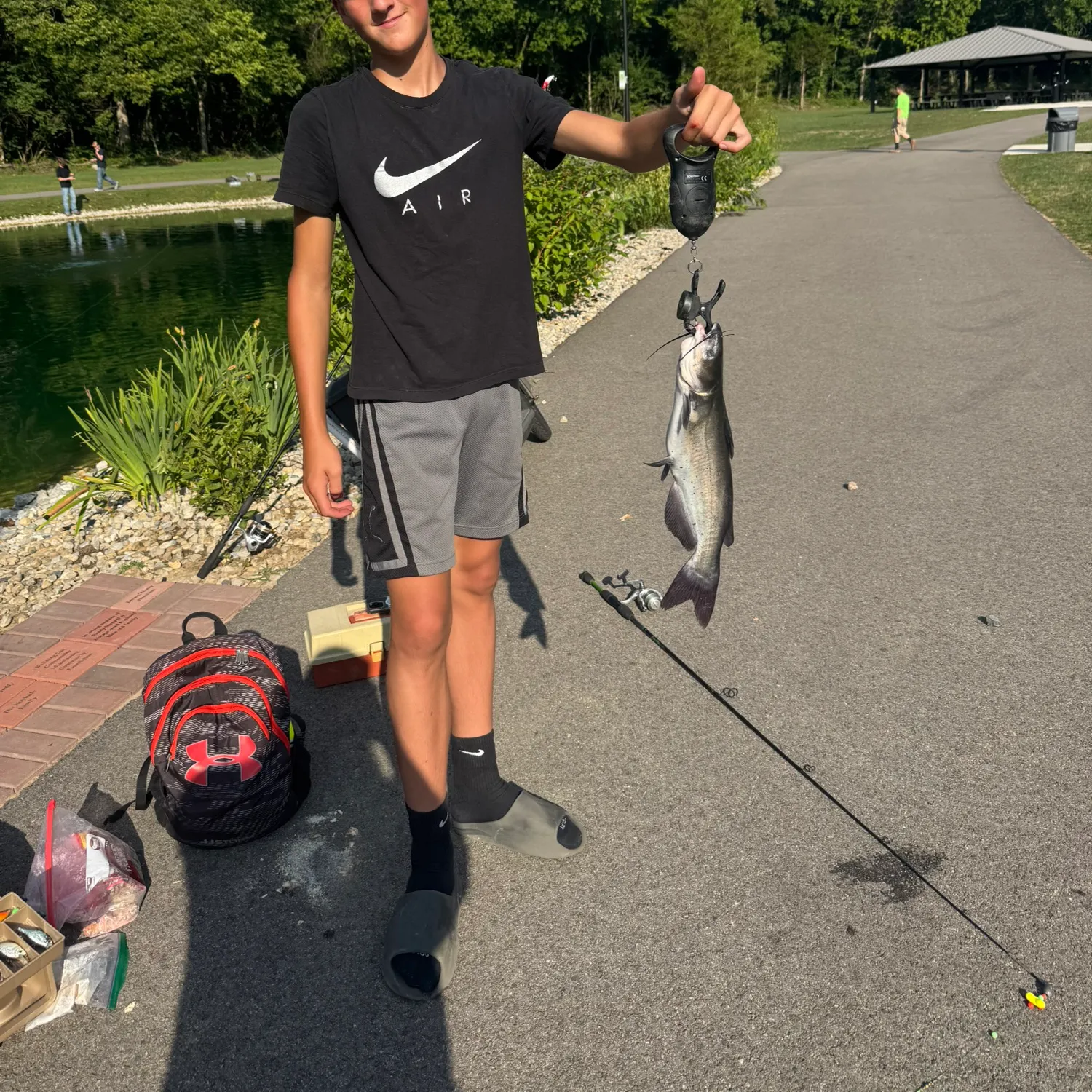recently logged catches