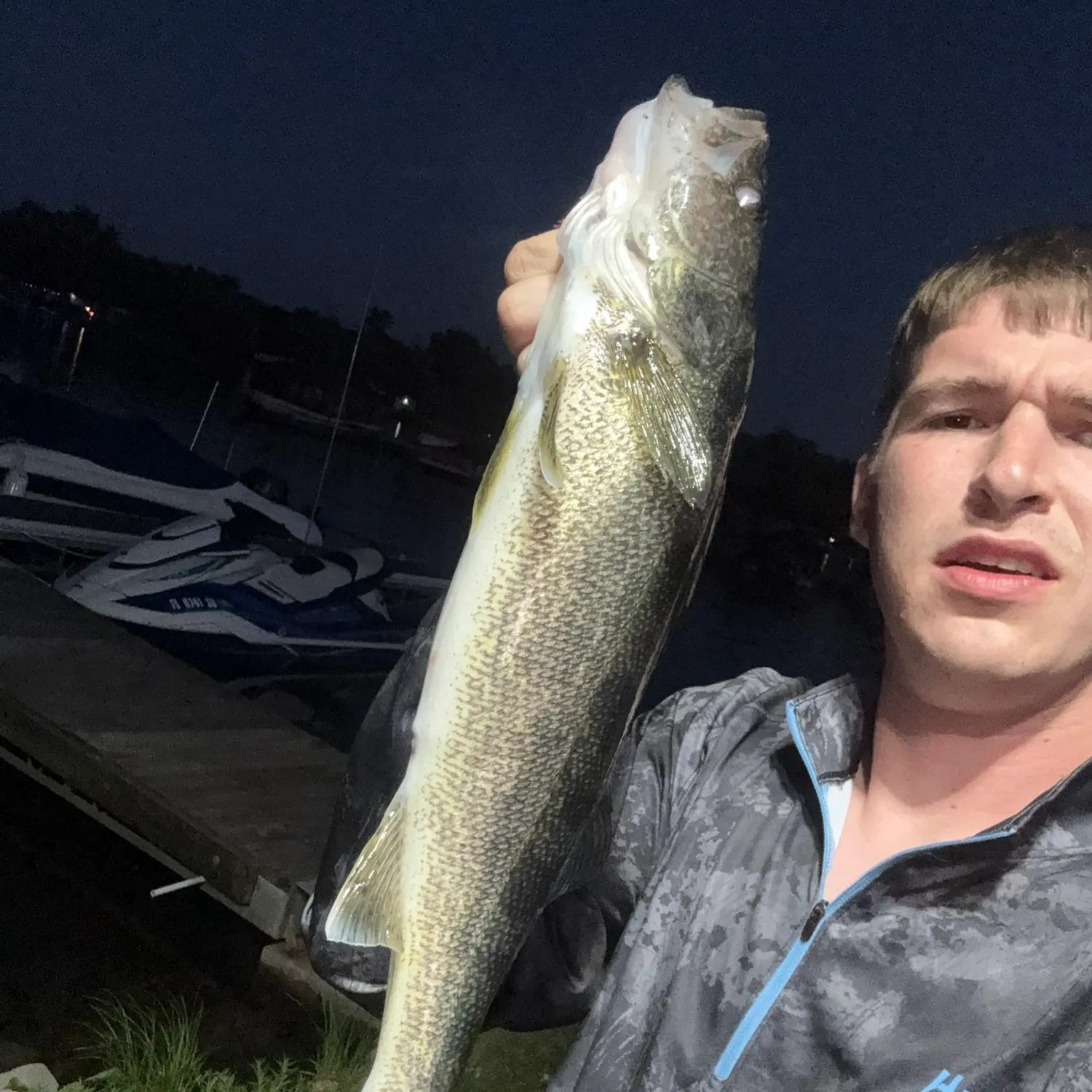 Walleye caught on Fishbrain
