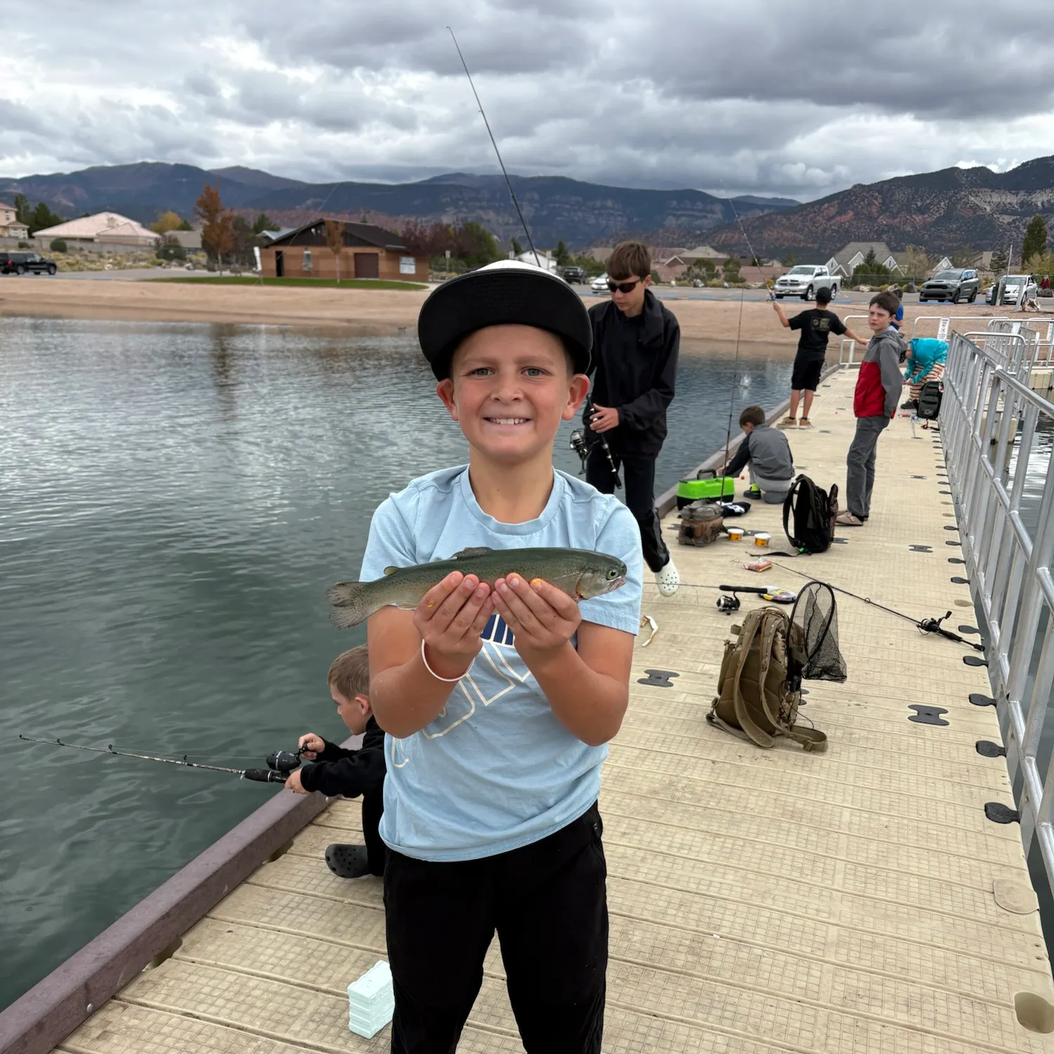 Rainbow trout caught on Fishbrain