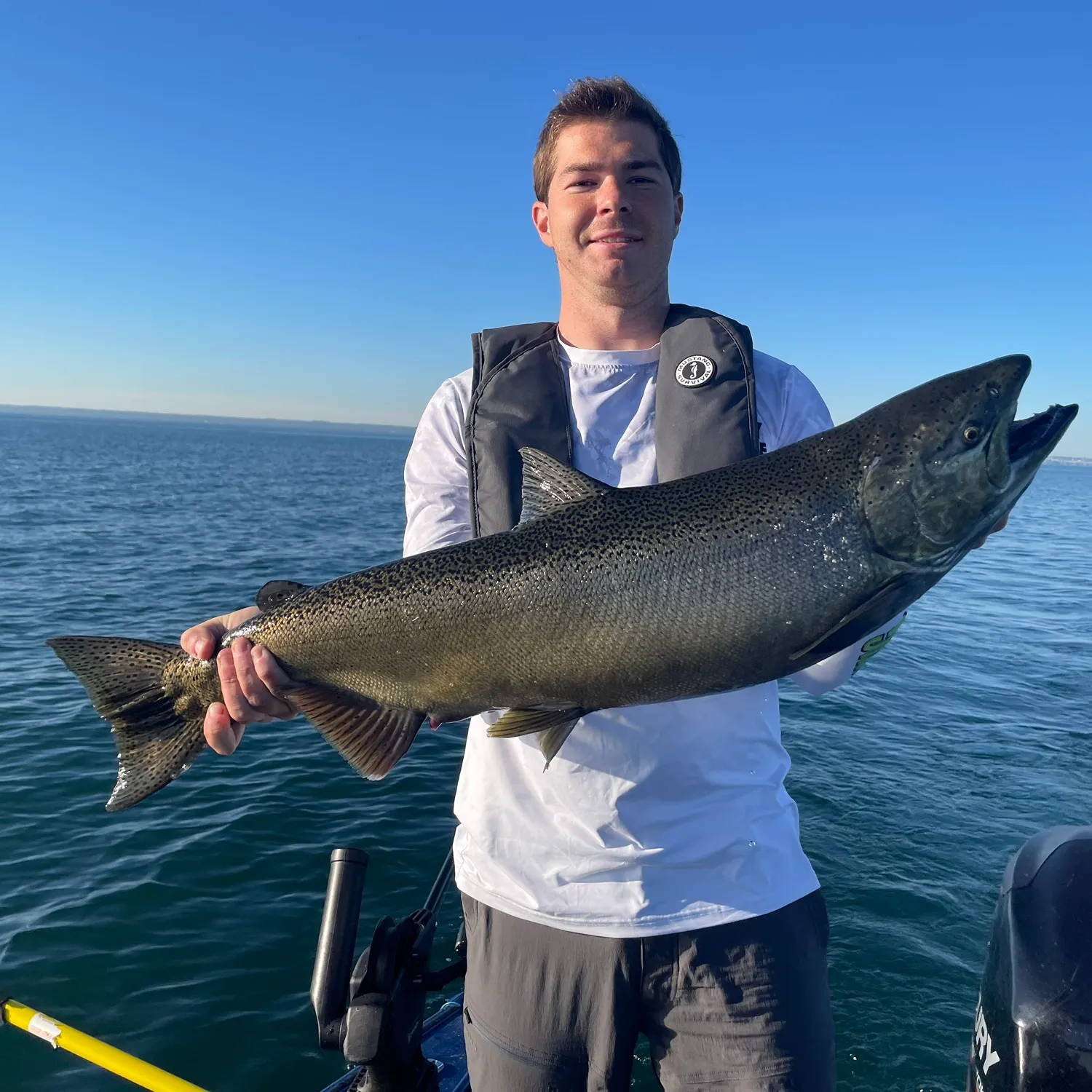 Chinook salmon caught on Fishbrain
