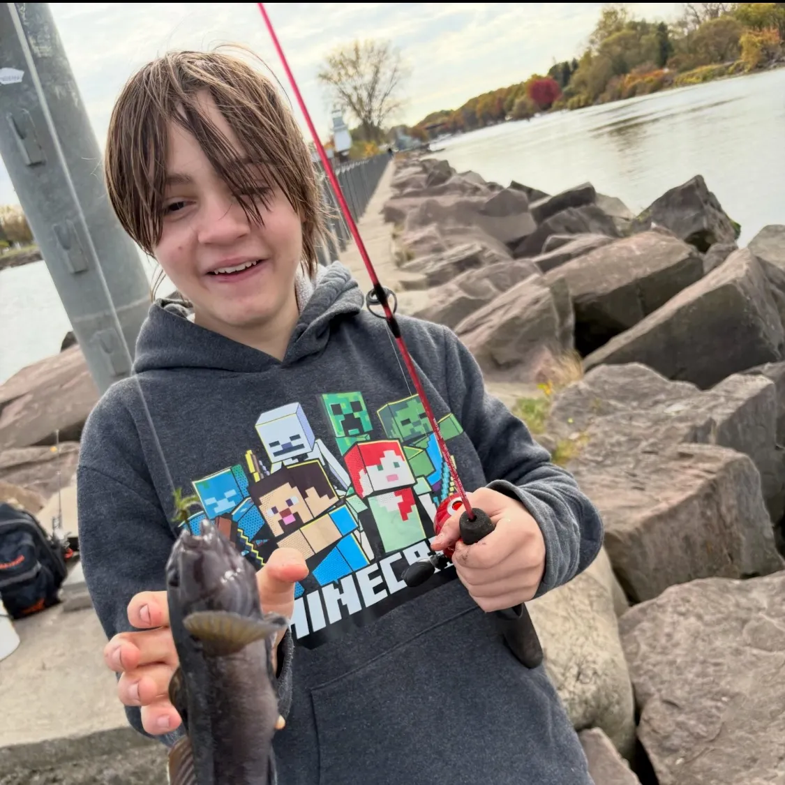 The most recent Round goby catches on Fishbrain