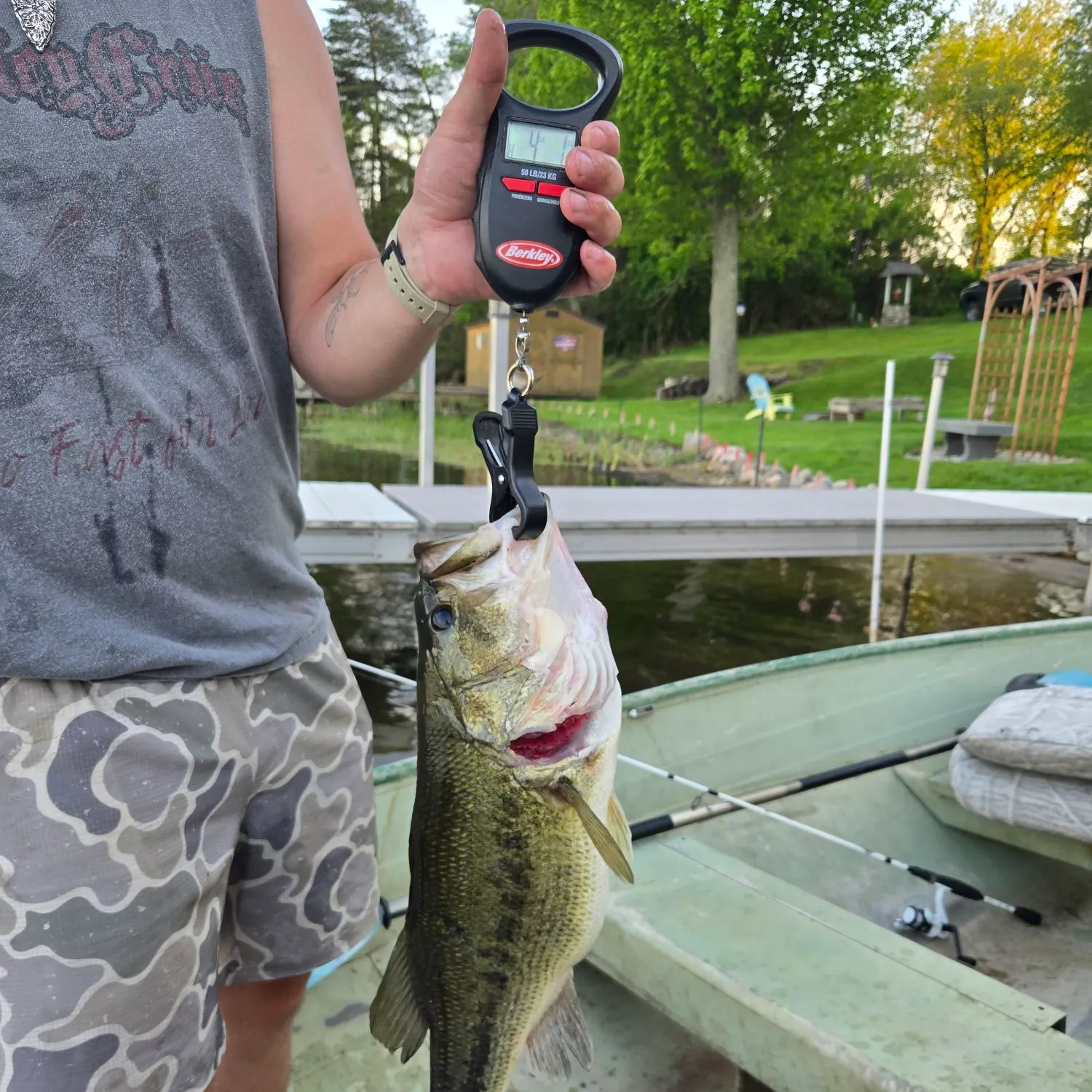 recently logged catches