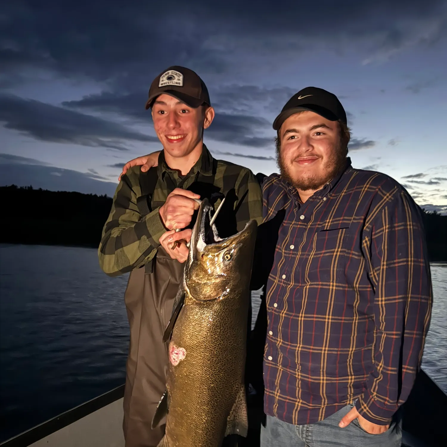 Chinook salmon caught on Fishbrain