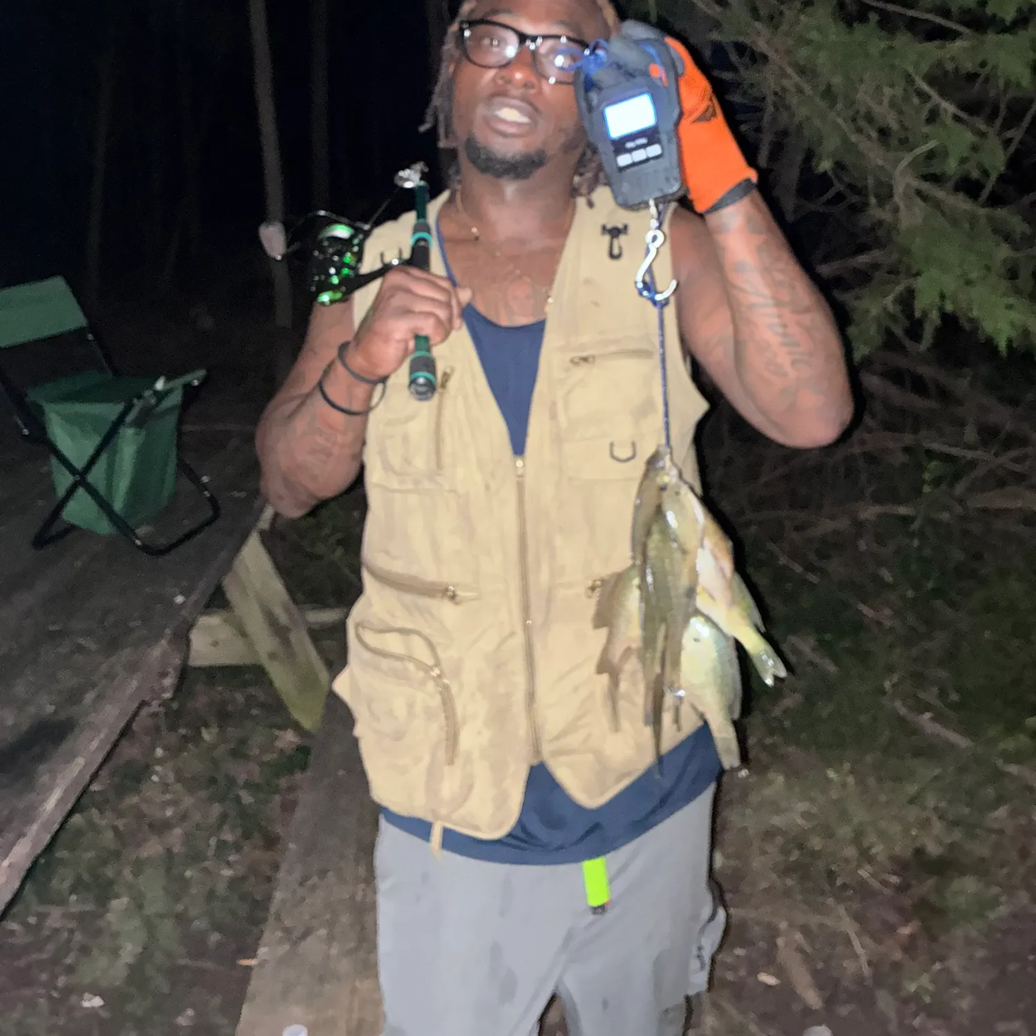 recently logged catches