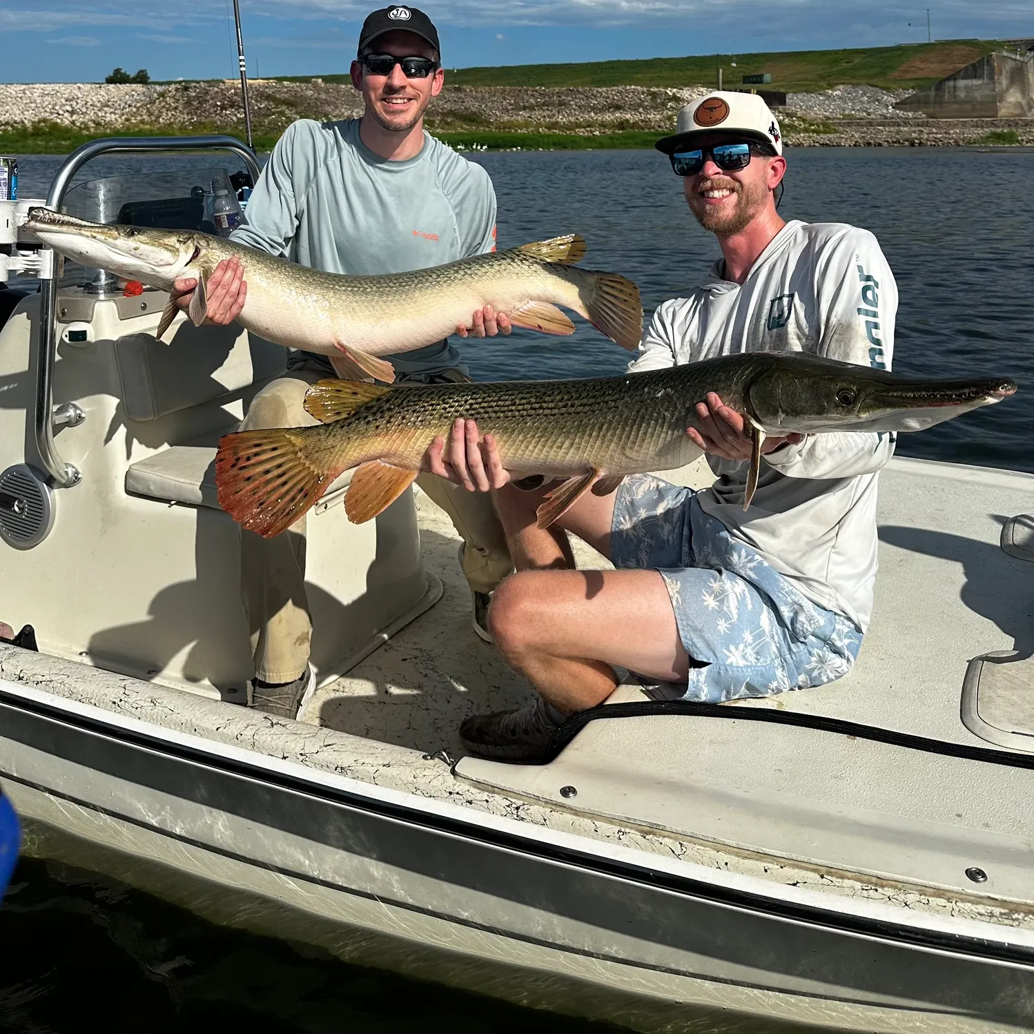 The most recent Alligator gar catches on Fishbrain