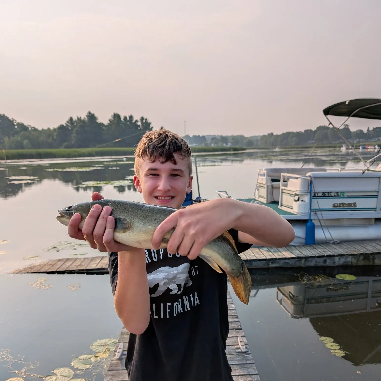 recently logged catches