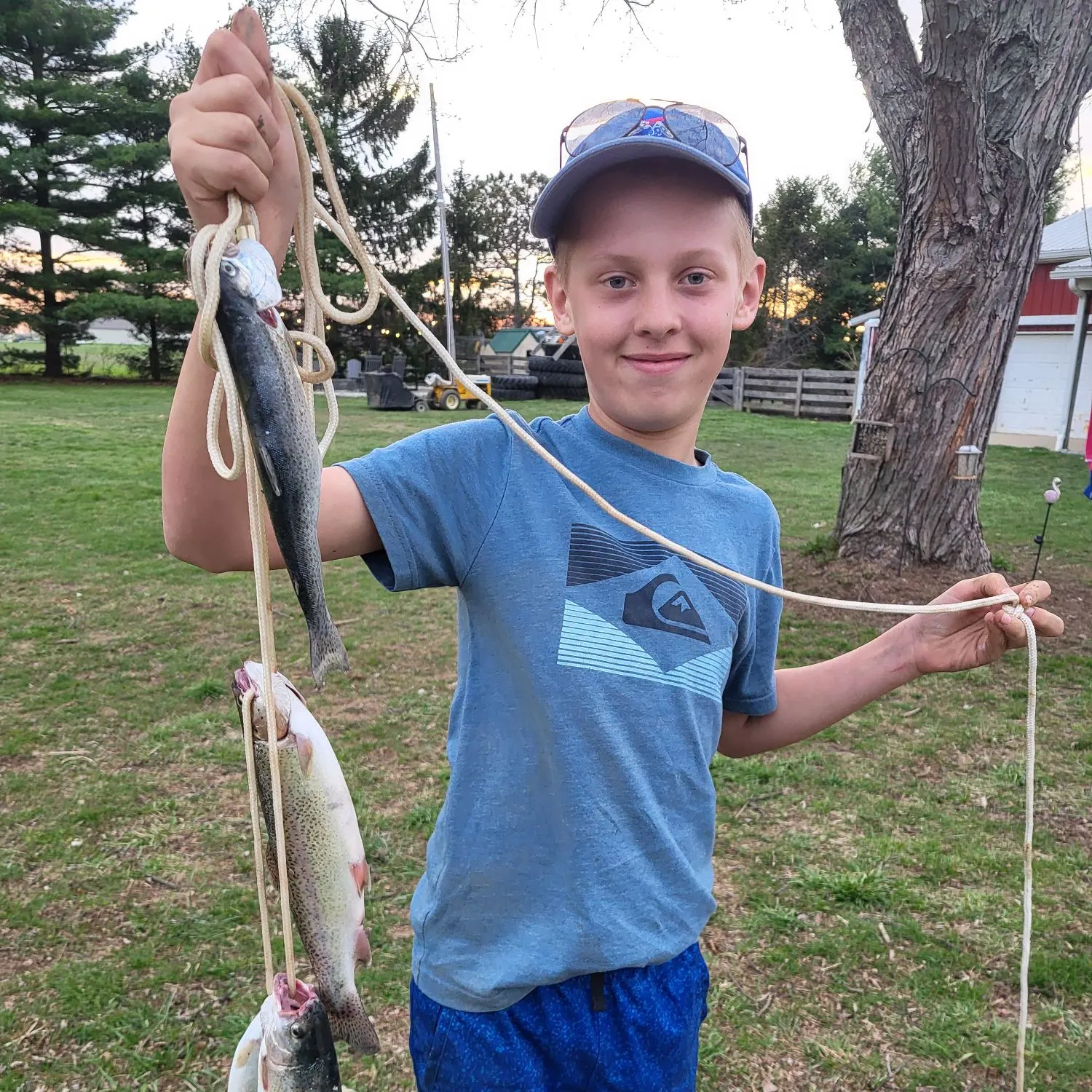 recently logged catches