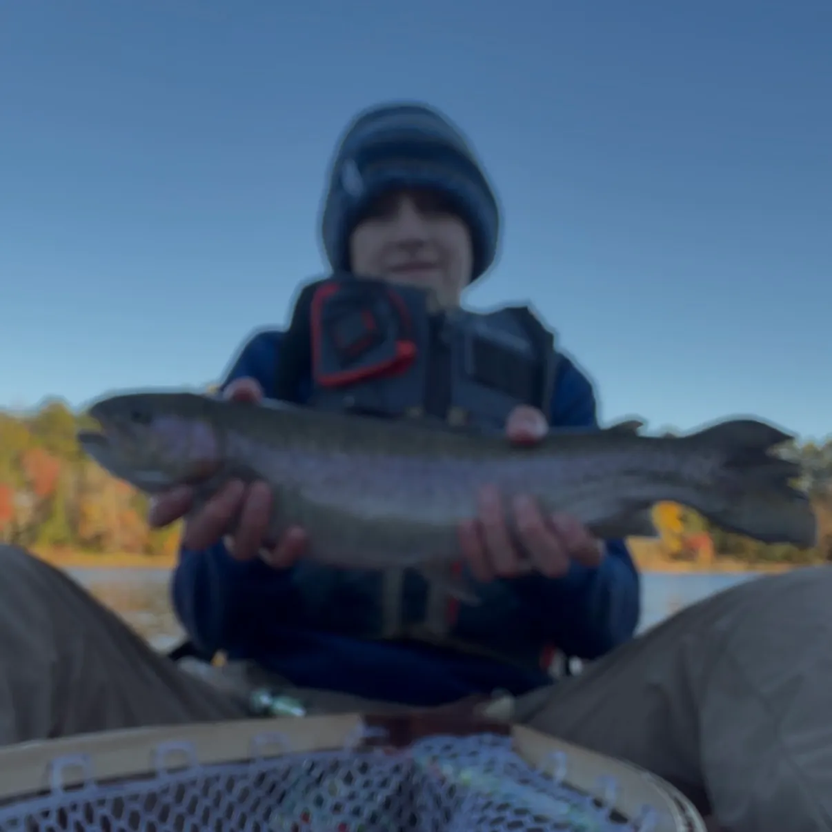 Rainbow trout caught on Fishbrain