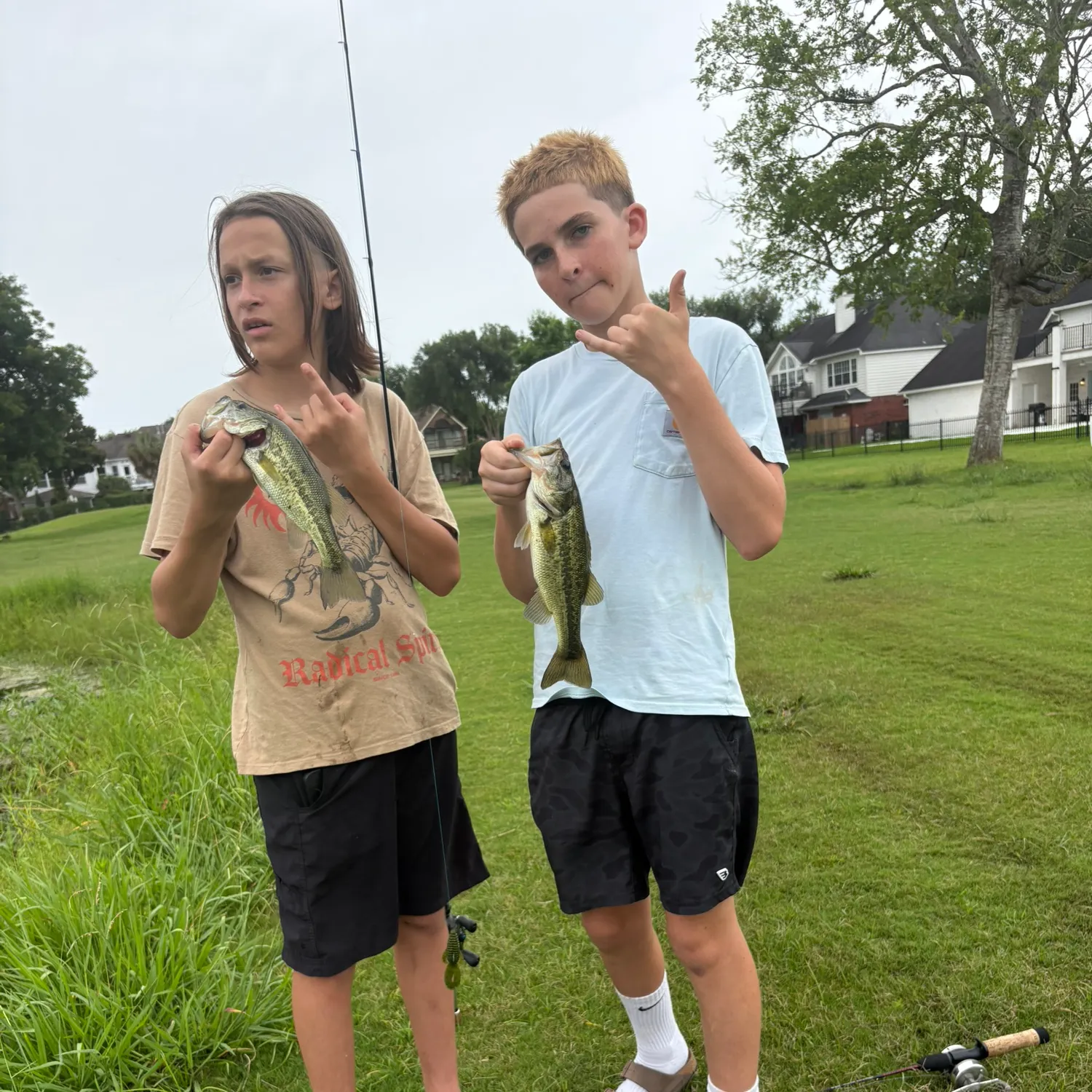 recently logged catches
