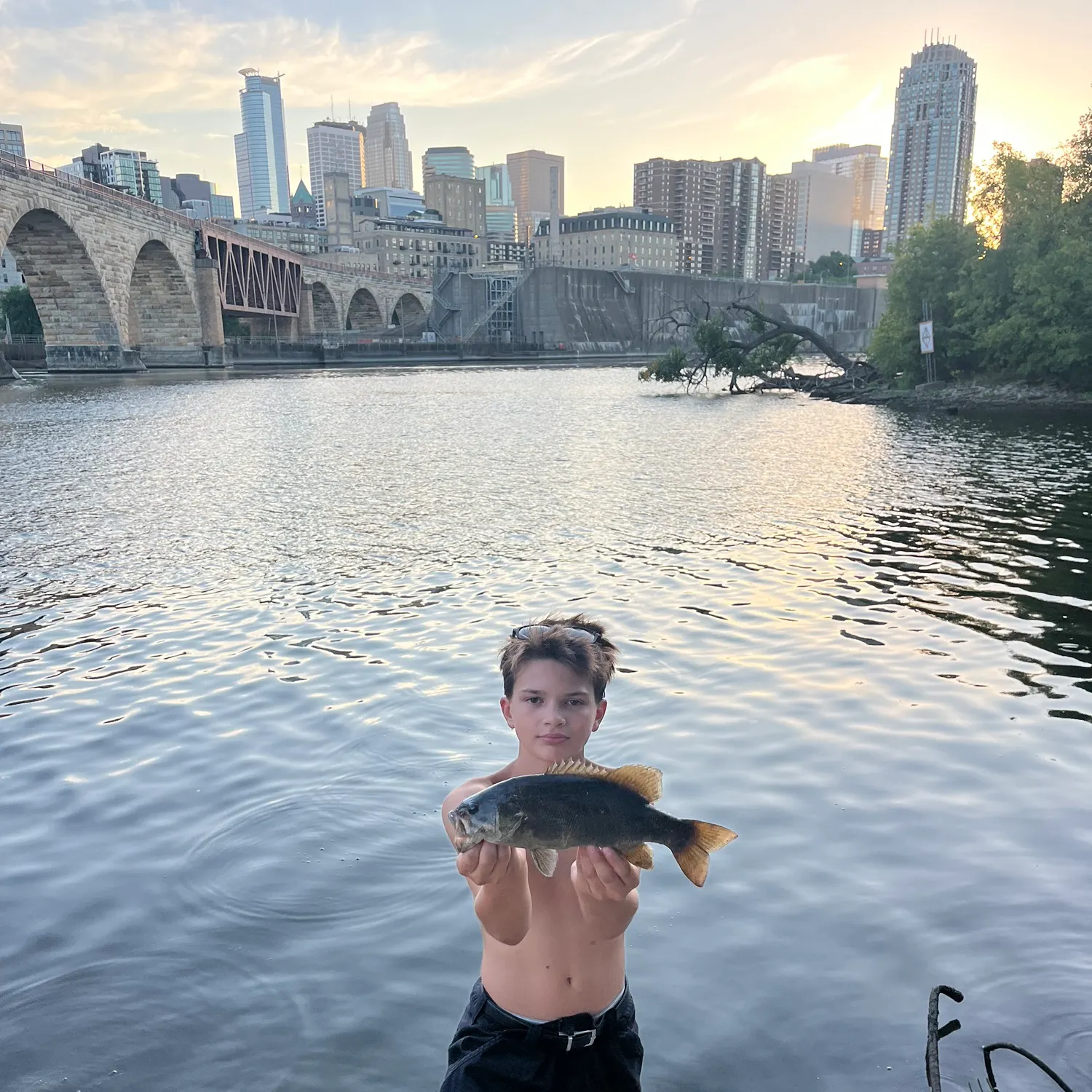 Smallmouth bass caught on Fishbrain