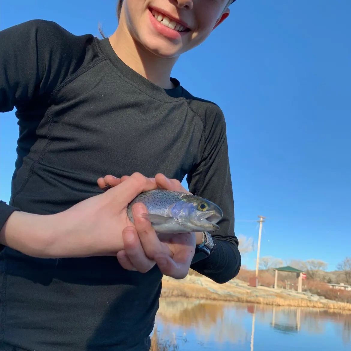 Rainbow trout caught on Fishbrain